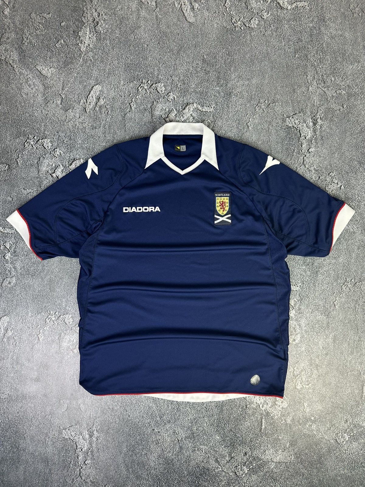 Maillot Vintage SSC Naples Lavezzi 2008-2009 Diadora Home - Taille M