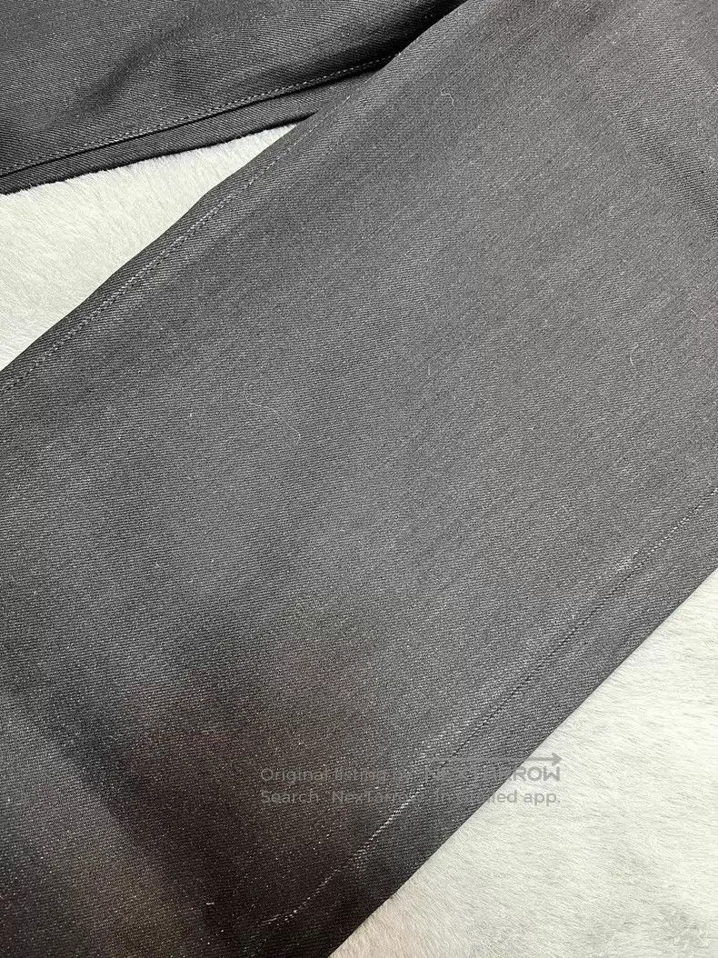 Saint Laurent Paris Saint Laurent Paris Black Straight Wide Leg Jeans Size US 29 - 6 Thumbnail