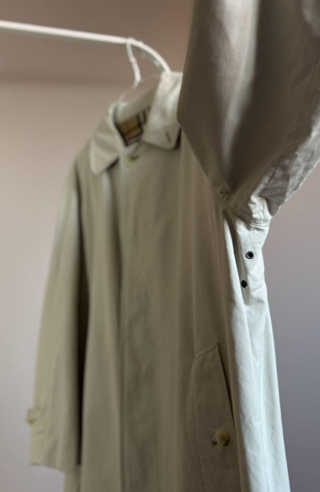 Burberry Burberry Membrane Trench Coat Nova Check Beige Size US XL / EU 56 / 4 - 21 Thumbnail