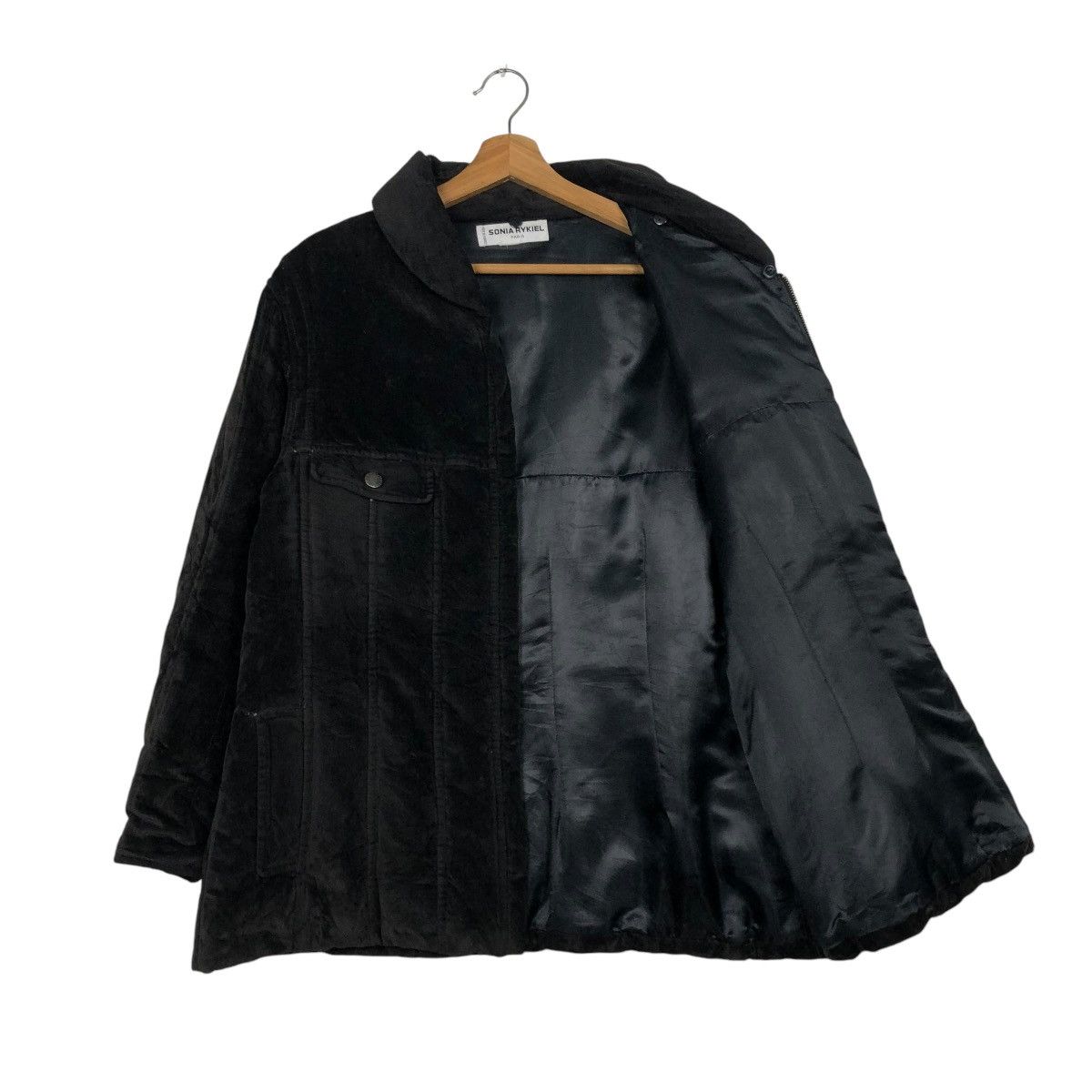 Vintage 🔥VTG ZIPPER VELVET JACKET SONIA RYKIEL PARIS ISSEY MIYAKE Size US M / EU 48-50 / 2 - 13 Thumbnail