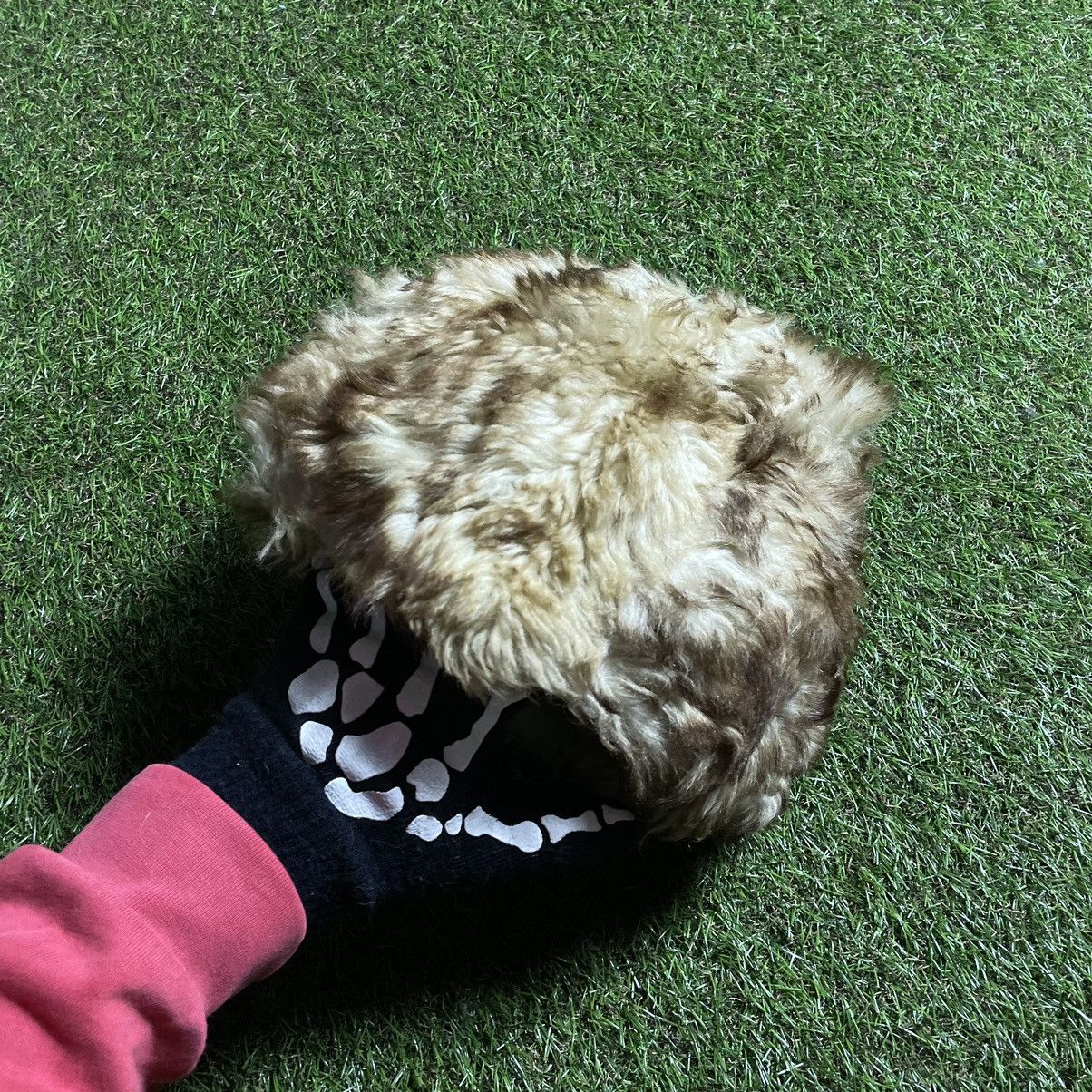 Vintage Vintage Y2K Fuzzy Mohair Beanie Alt Goth Streetwear Baggy OS Size ONE SIZE - 2 Thumbnail
