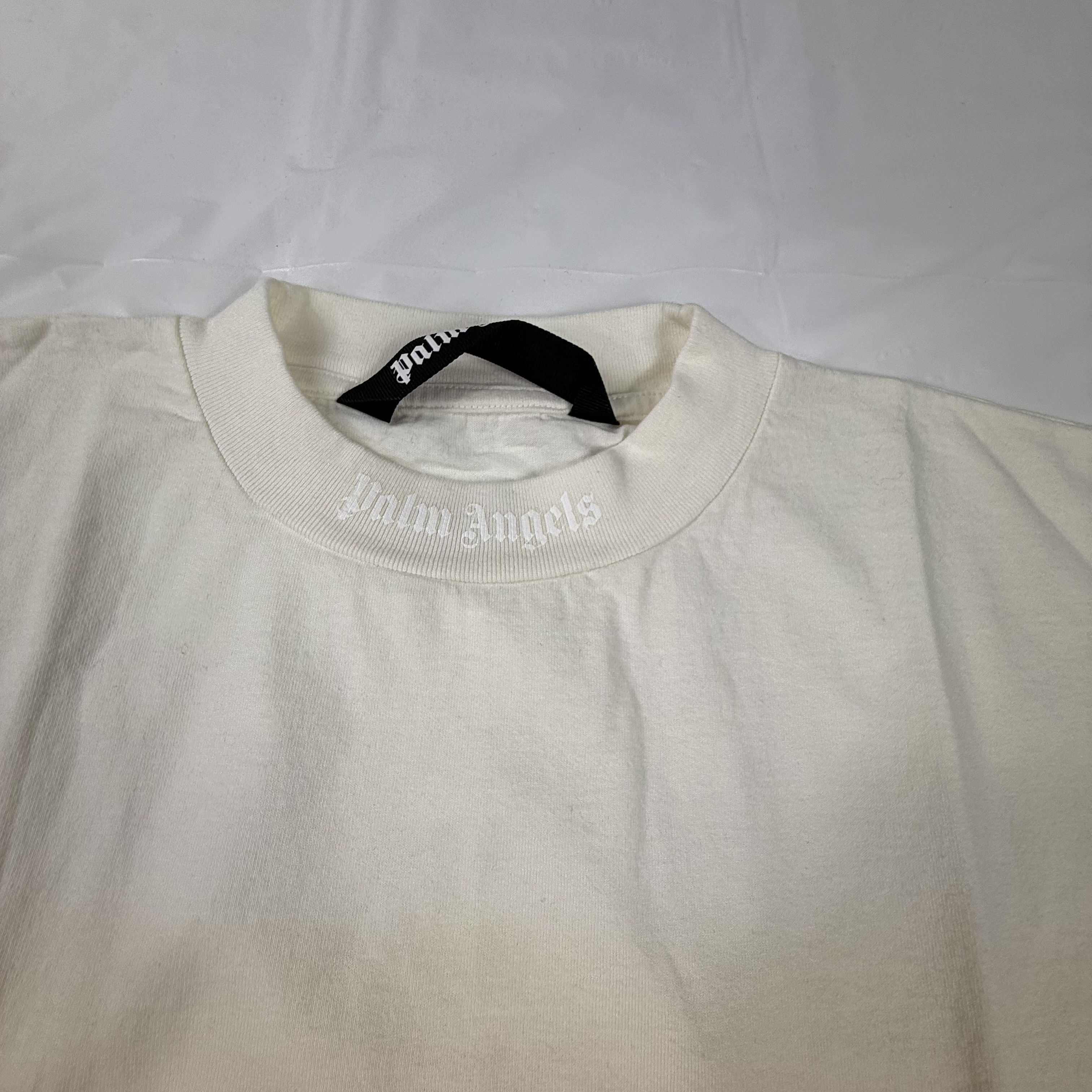 Palm Angels Palm Angels Ombre Gradient Logo Long Sleeve T-Shirt Mens M Size US M / EU 48-50 / 2 - 3 Thumbnail