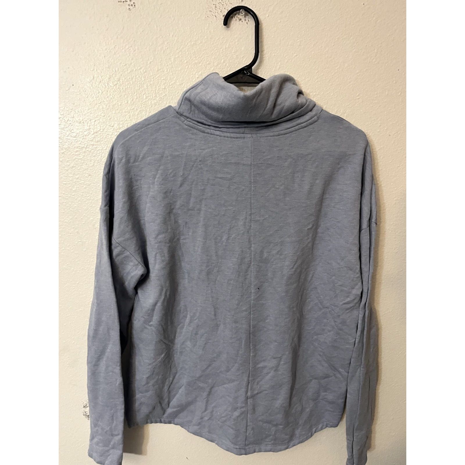 Vintage Apana Sweater Women Small Blue Long Sleeve Pullover Turtleneck Yoga Shirt Size S / US 4 / IT 40 - 3 Thumbnail