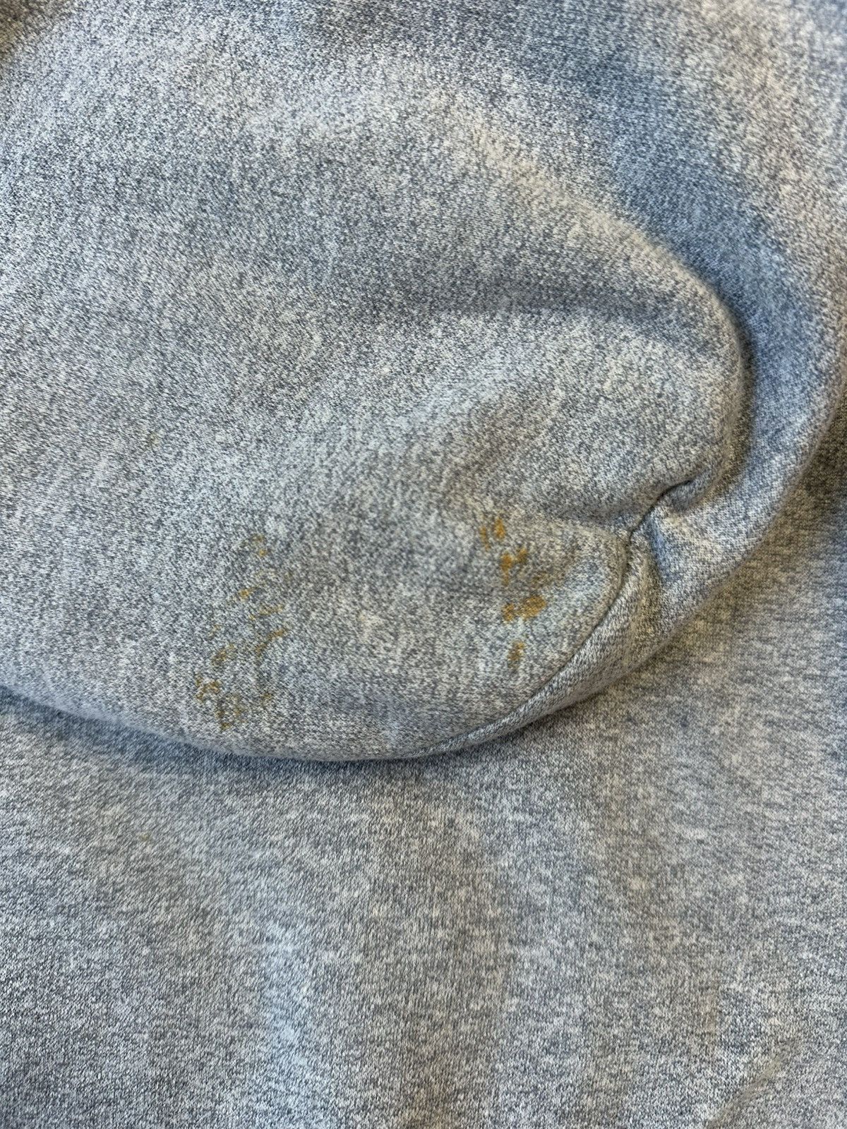 Vintage Vintage 80s Grey Blank Pullover Hoodie Medium Size US M / EU 48-50 / 2 - 6 Thumbnail