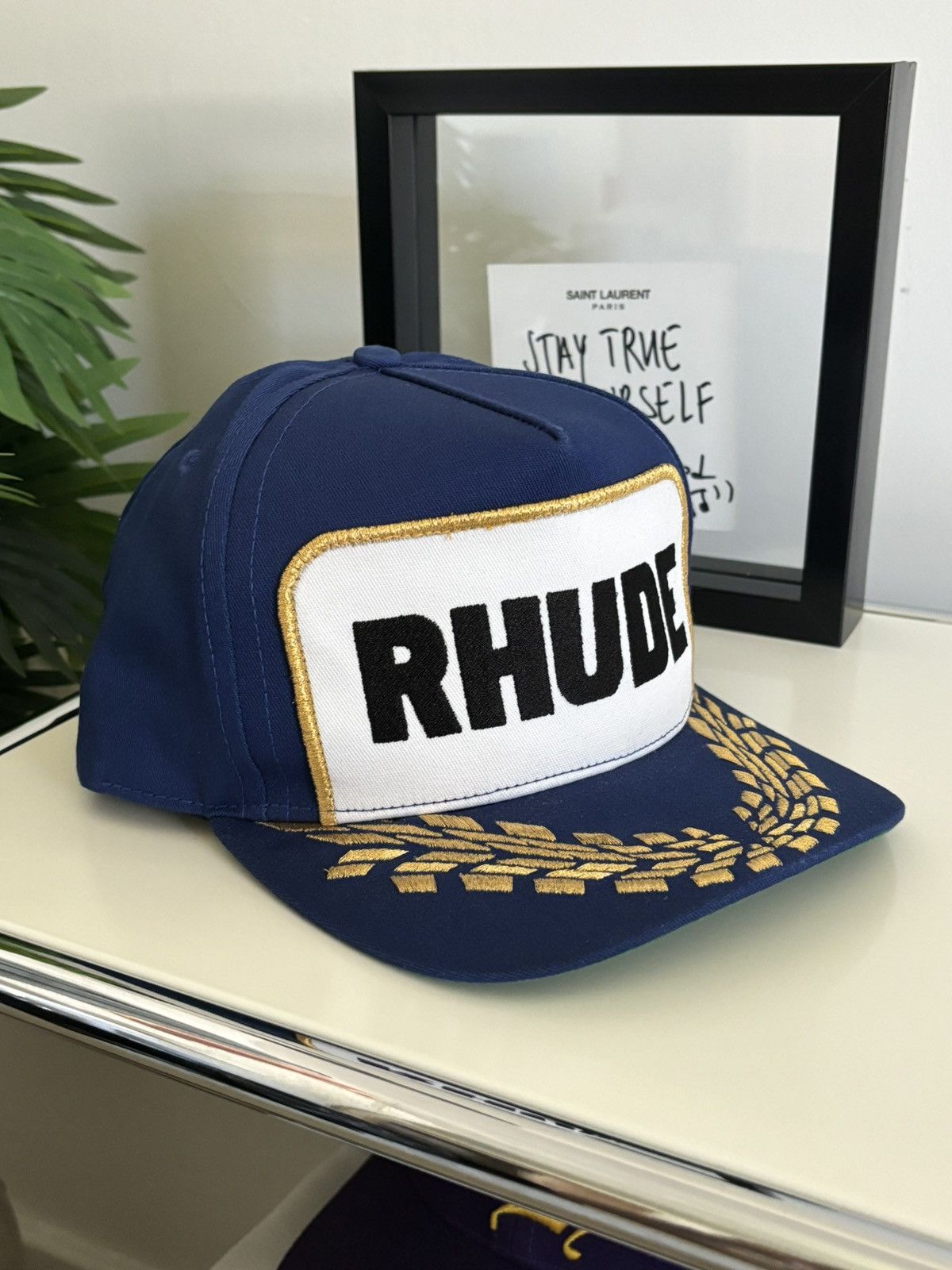Rhude RHUDE “ RACING F1 PODIUM” HAT Size ONE SIZE - 7 Thumbnail