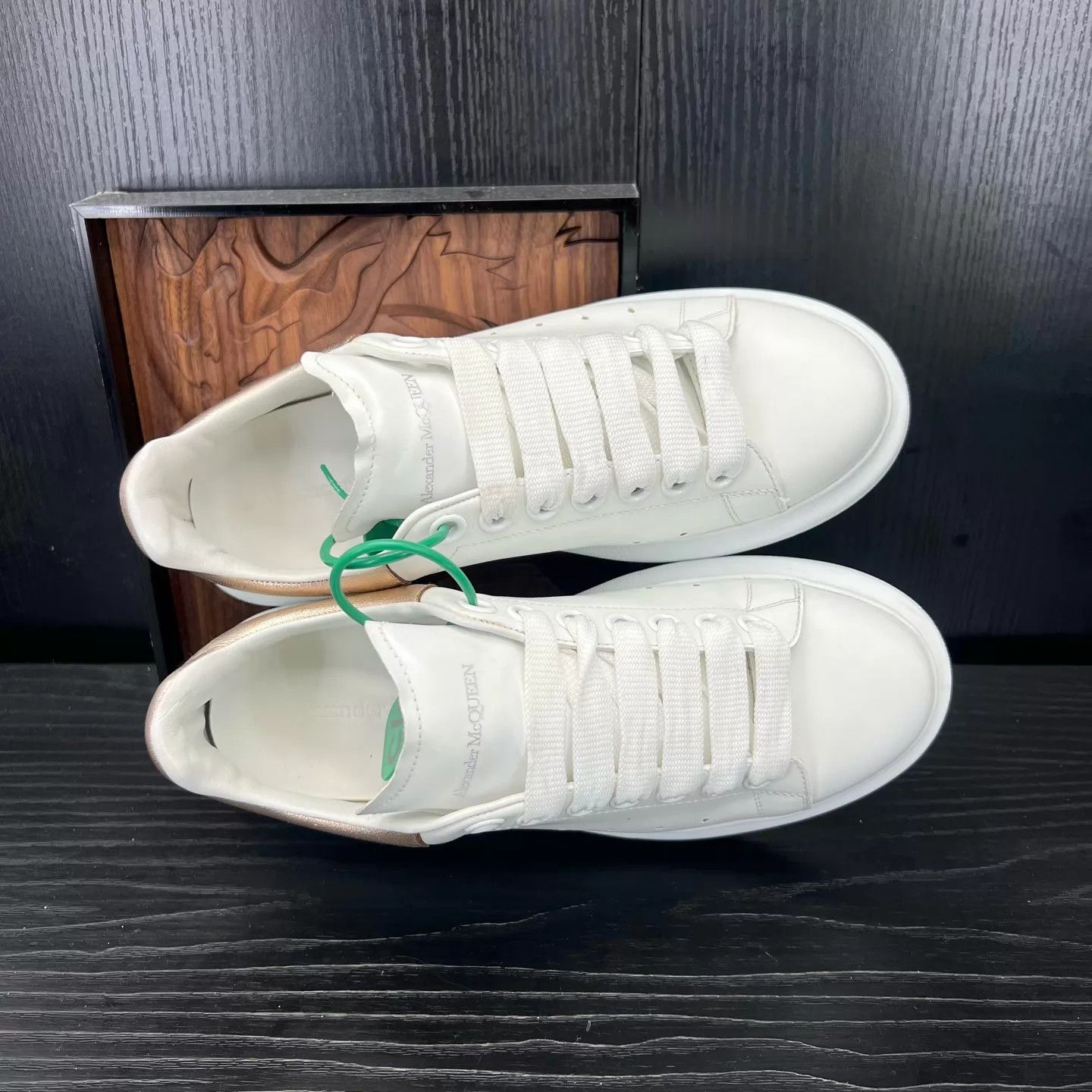 Alexander McQueen McQueen Gold Tail Trainers 37.5 New Size US 7 / IT 37 - 7 Thumbnail