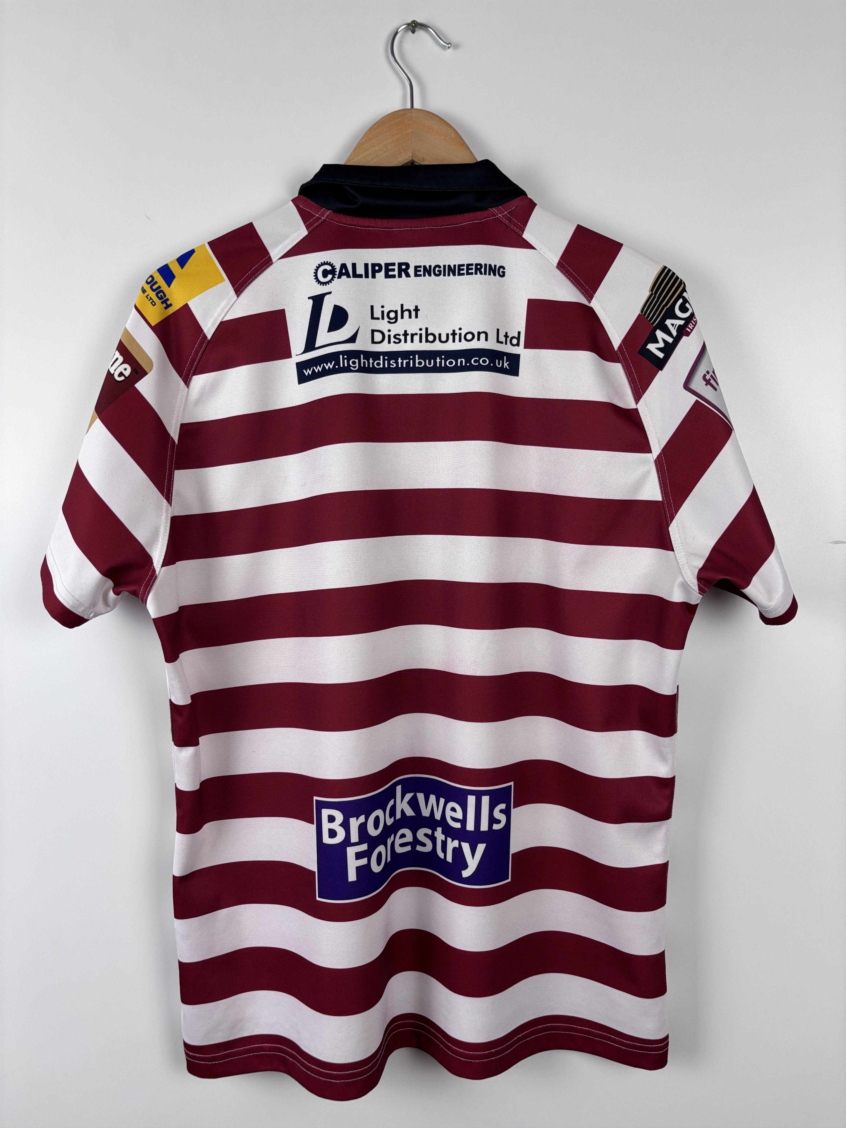 Errea Wigan Warriors Errea 2015 Home Rugby League Jersey Shirt L Size US L / EU 52-54 / 3 - 6 Thumbnail