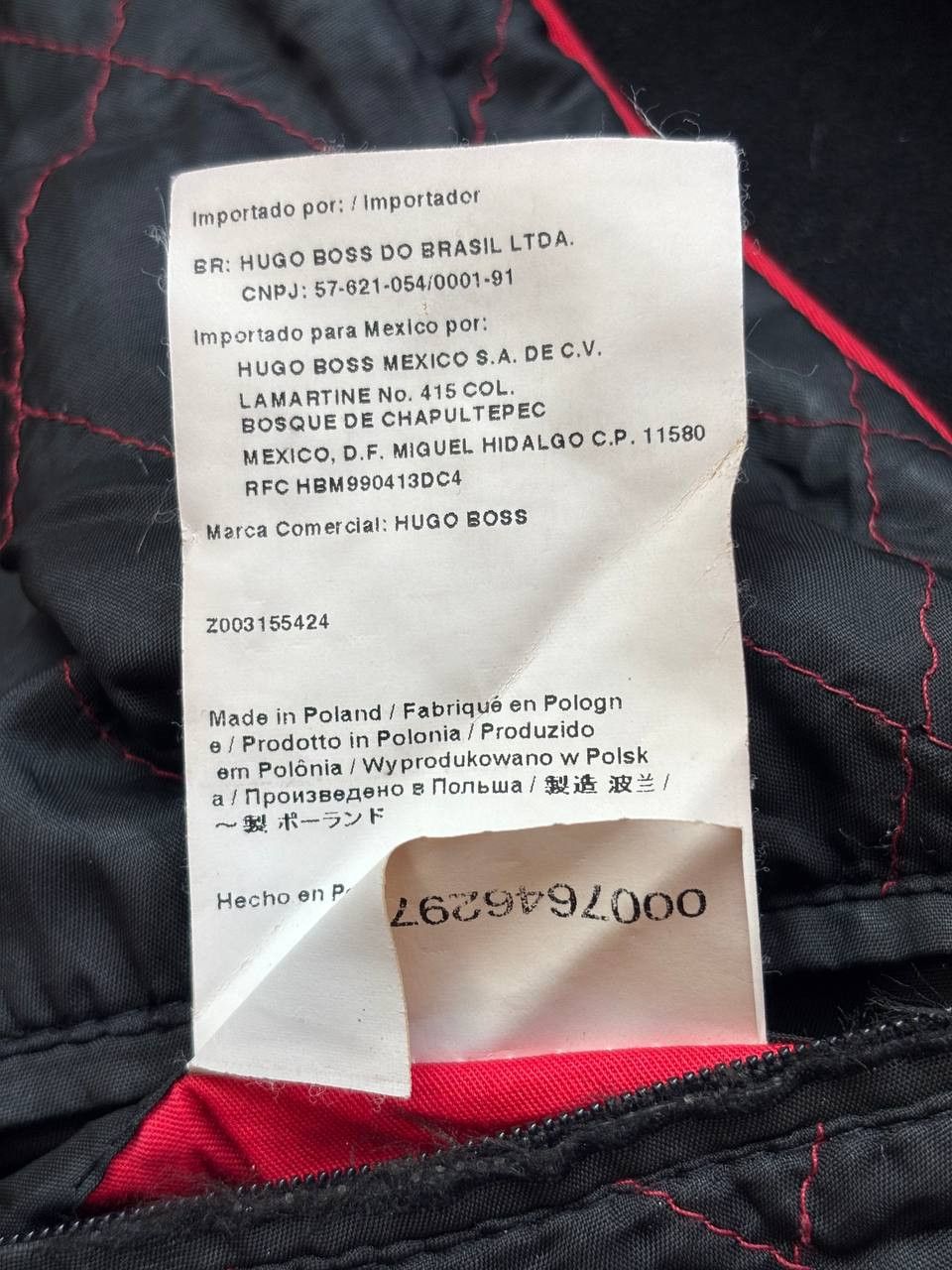 Hugo Boss Hugo Boss Black Wool Blend Double Breasted Peacoat Large Size US L / EU 52-54 / 3 - 13 Thumbnail