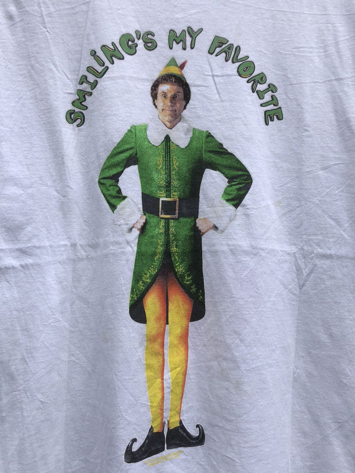 Vintage Vintage Y2K Elf The Movie Smiling’s My Favorite Shirt Size US M / EU 48-50 / 2 - 4 Thumbnail
