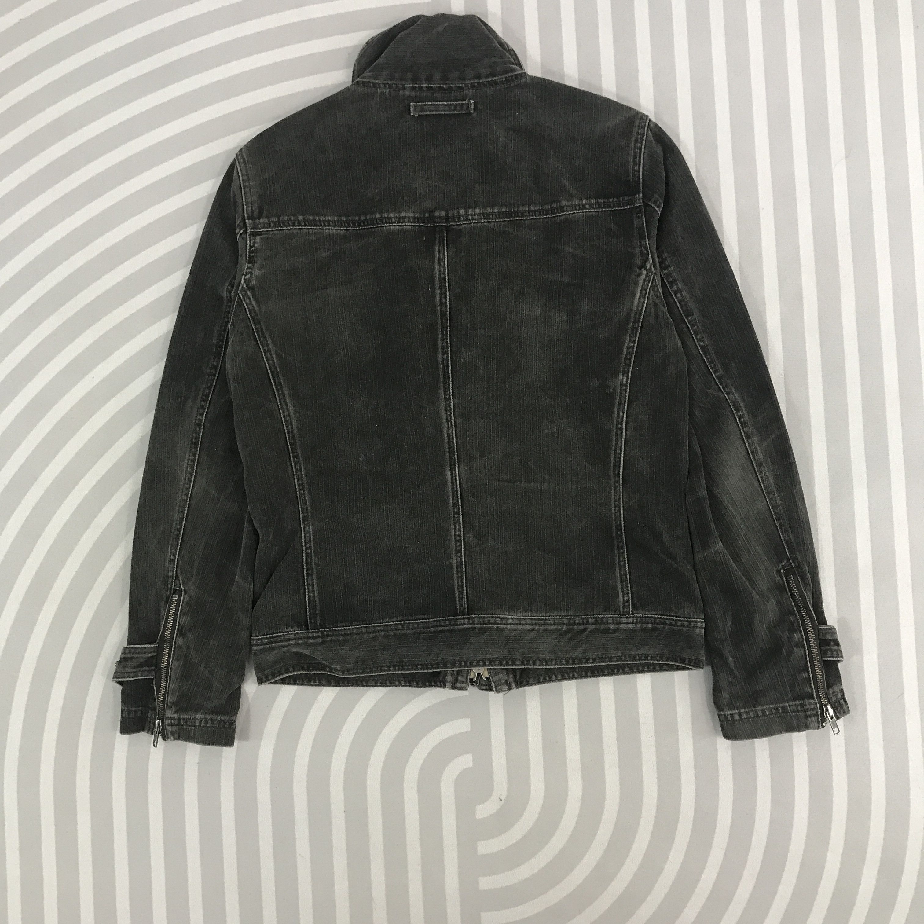 Japanese Brand × L7 Real Hip Vintage L7 Real hip Black Denim punk Jacket Size US M / EU 48-50 / 2 - 3 Thumbnail