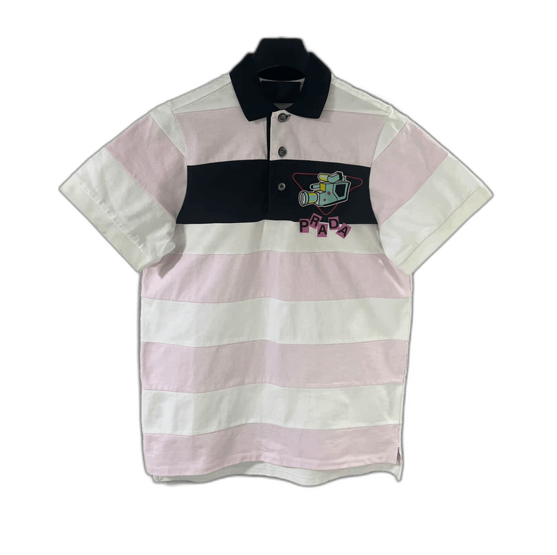Prada Short Sleeve Polo Shirt for Men