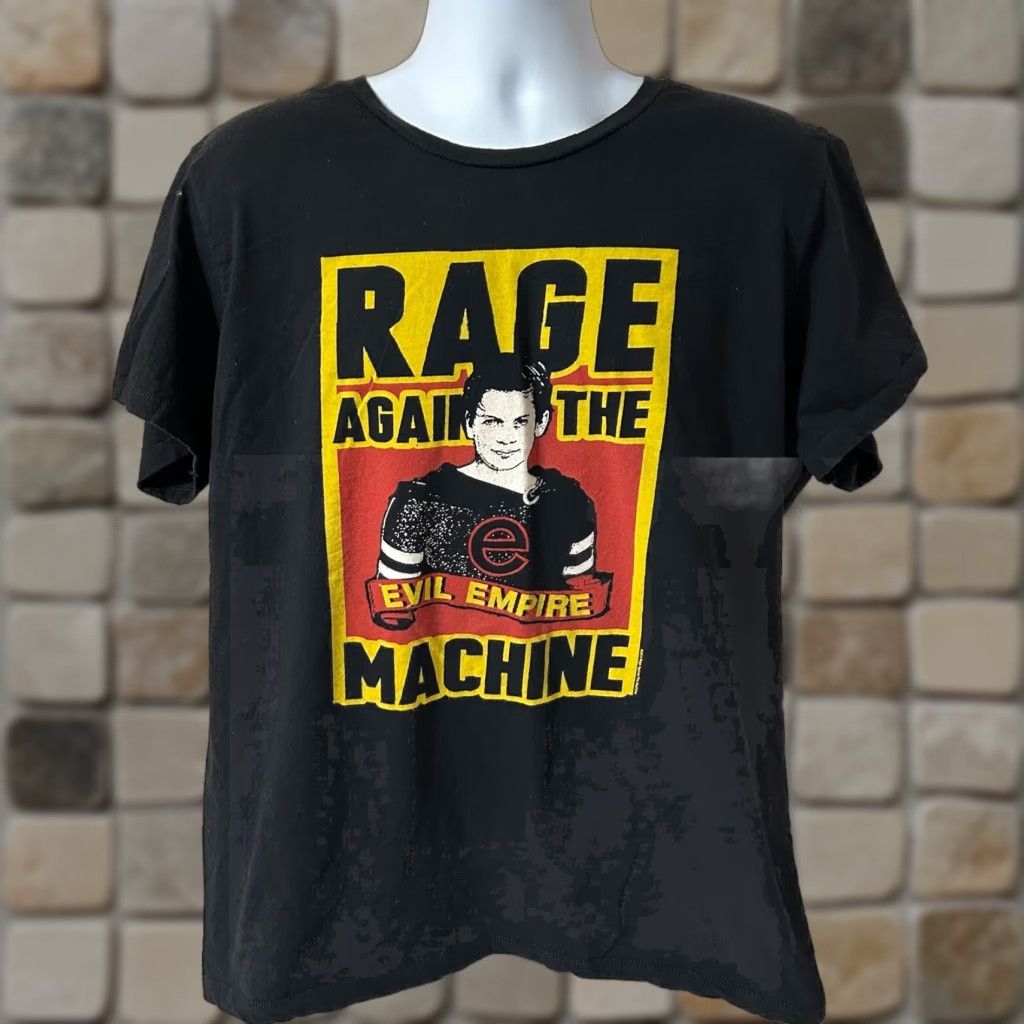 Orage Rage Against The Machine Evil Empire Shirt Men 3XL Black Short Sleeve Crew 2014 Bay Island T-Shirt Size US XXL / EU 58 / 5 - 1 Thumbnail