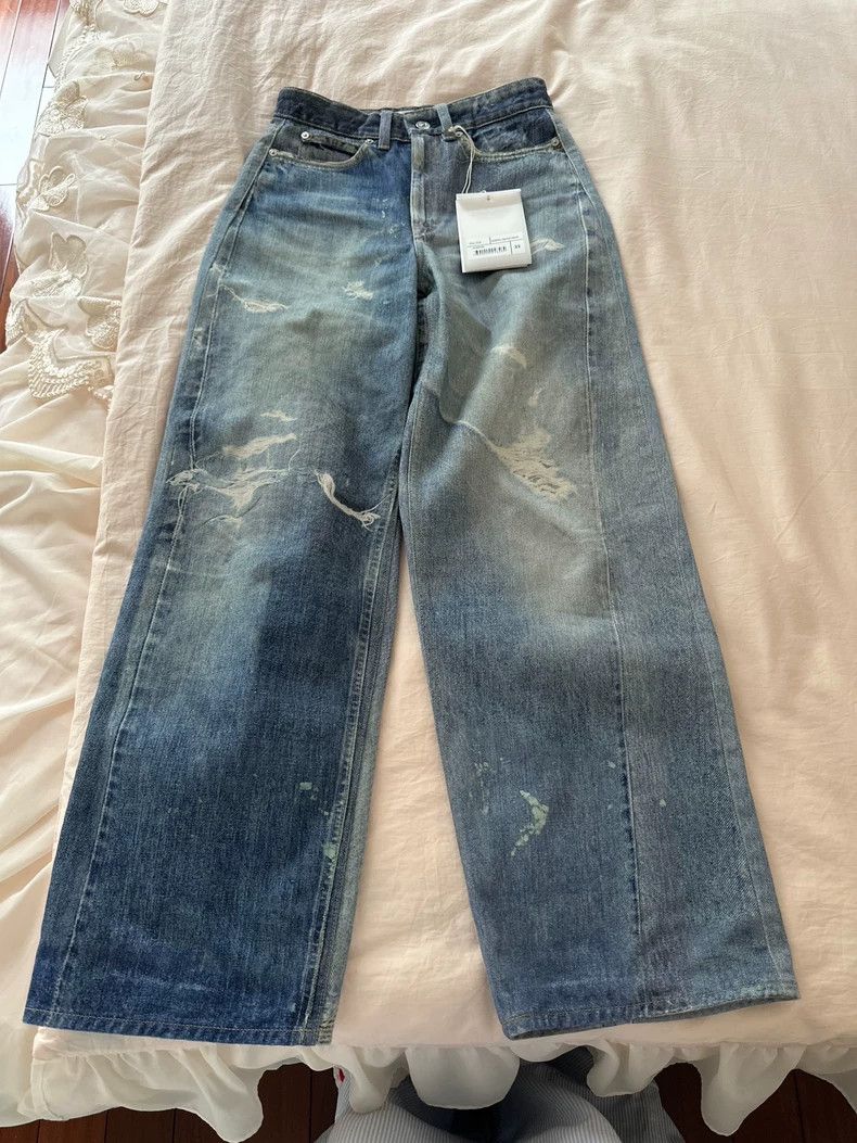 Our Legacy our legacy Blue Digital Printed Jeans 2505-Nextarrow Size US 32 / EU 48 - 1 Thumbnail