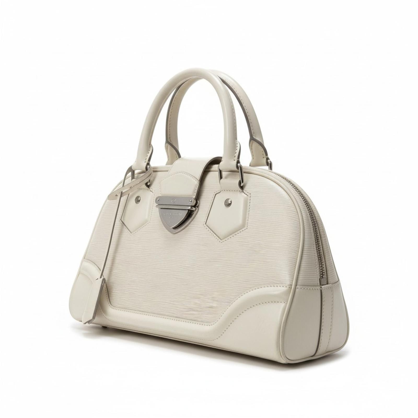 Louis Vuitton Louis Vuitton - Epi Leather Handbag White Size ONE SIZE - 1 Thumbnail
