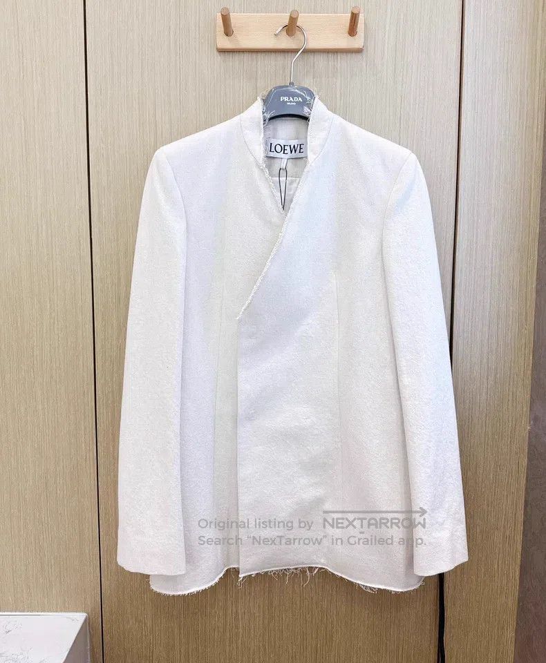 Loewe Loewe Beige Blazer Denim Jacket Size XS / US 0-2 / IT 36-38 - 1 Thumbnail