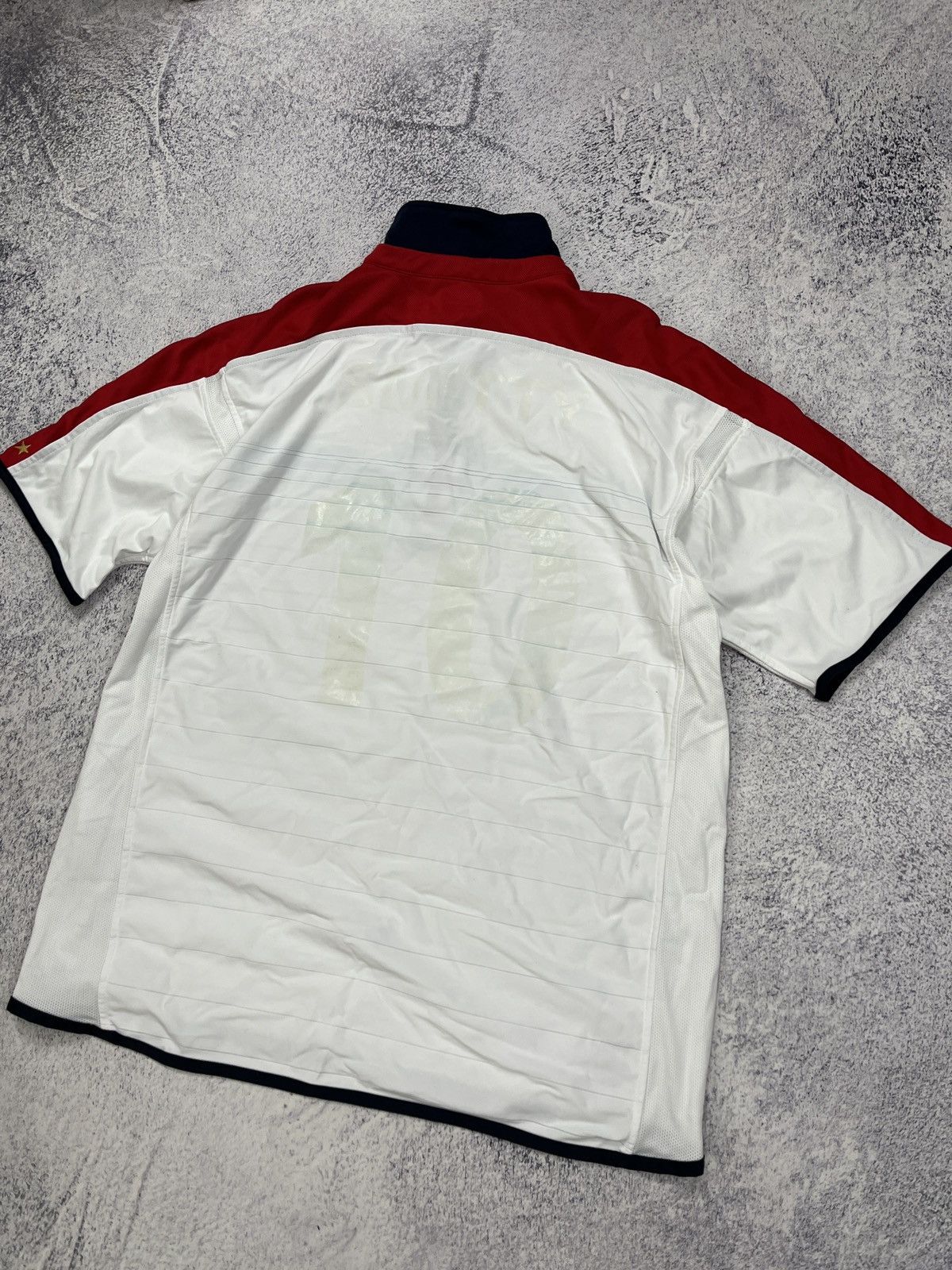Umbro Vintage Umbro England 2003/05 Soccer Jersey Home Shirt Size US XXL / EU 58 / 5 - 12 Thumbnail