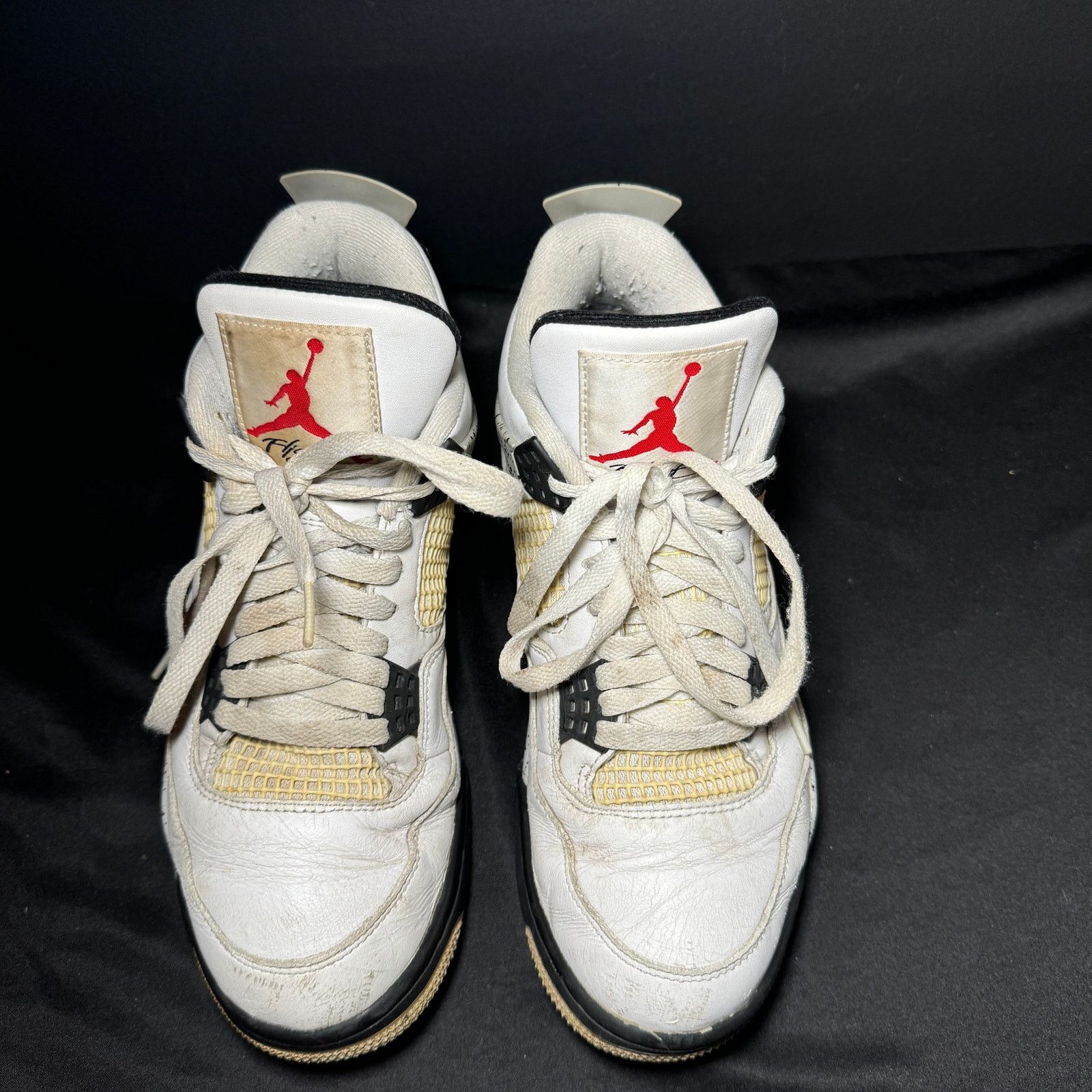 Jordan Brand × Nike Size 8.5 - Nike Air Jordan 4 Retro OG White Cement 2016 Size US 8.5 / EU 41-42 - 4 Thumbnail