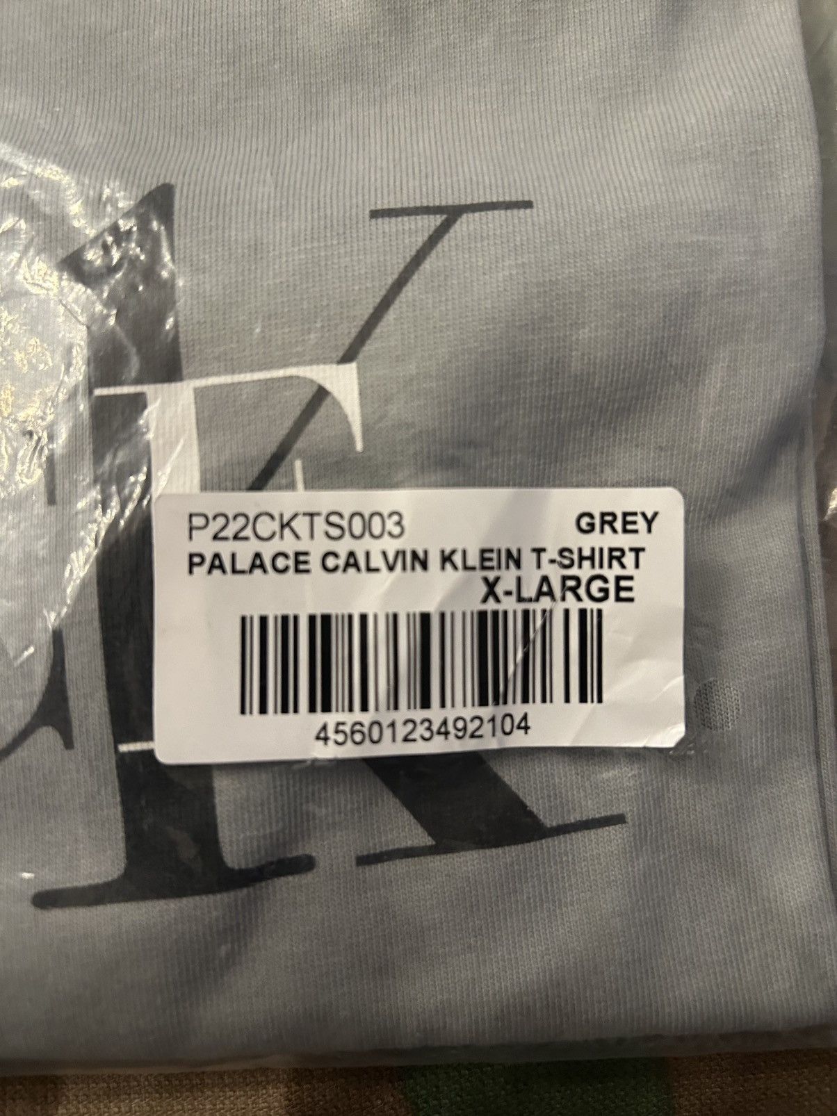 Calvin Klein × Palace Palace Calvin Klein CK1 T-shirt Quarry XL SS22 Size US XL / EU 56 / 4 - 3 Thumbnail