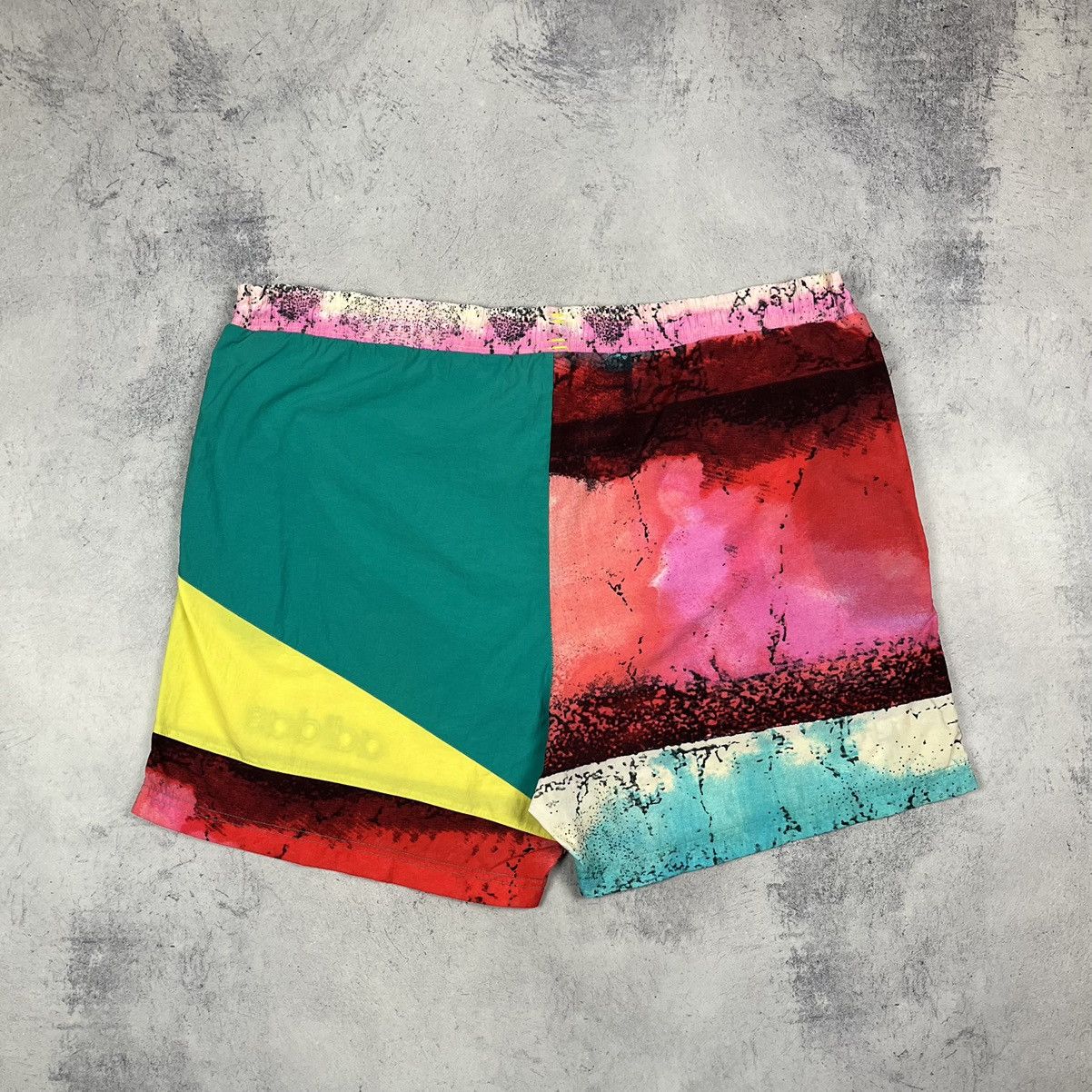 Adidas Vintage Adidas big logo crazy y2k swim shorts 90’s Size US 34 / EU 50 - 4 Thumbnail
