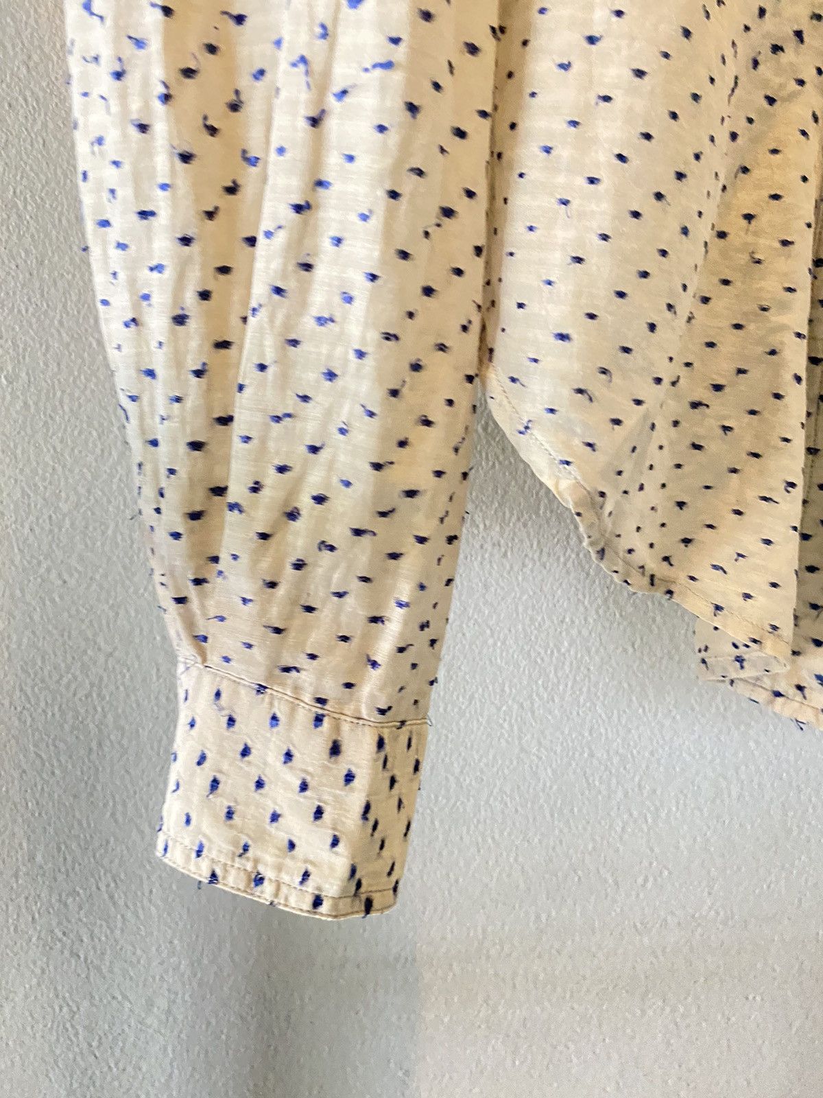 Vivienne Westwood Curve Button Center Line Dots Shirt