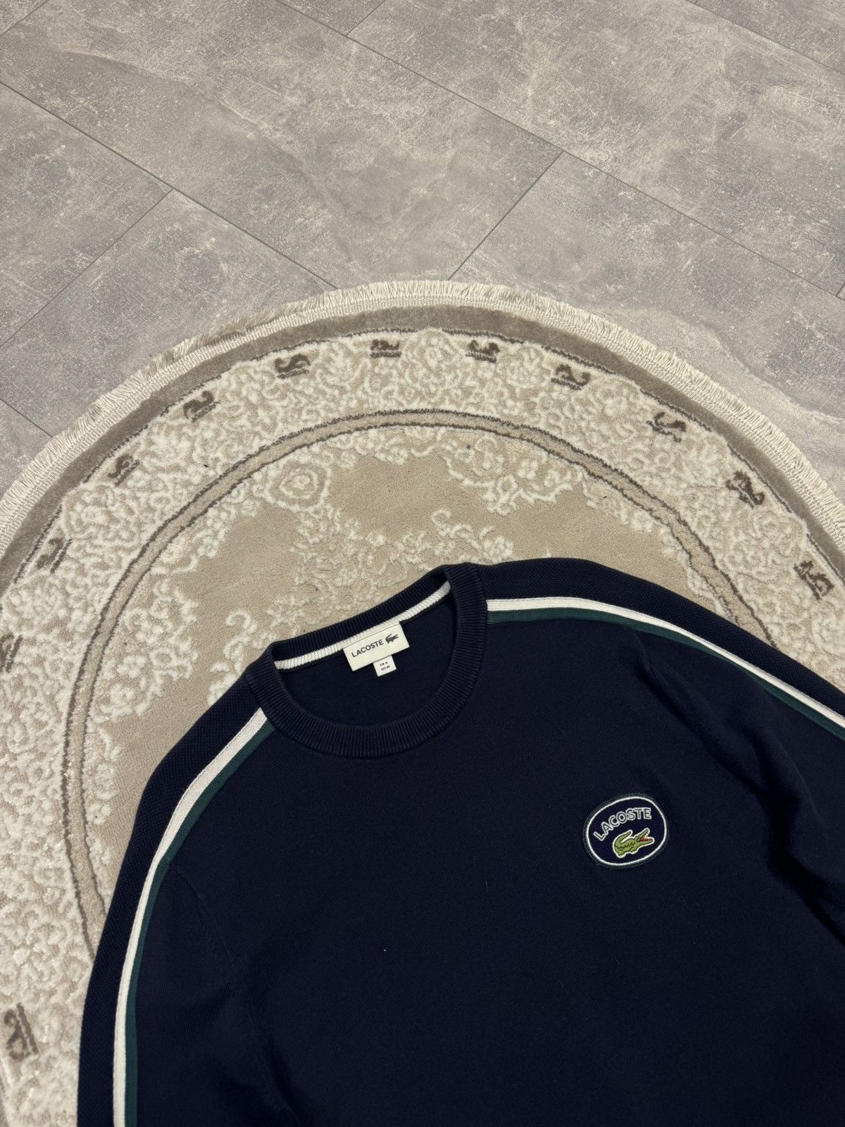 Lacoste Vintage Lacoste Striped Sweatshirt Crewneck Jumper Size US M / EU 48-50 / 2 - 3 Thumbnail
