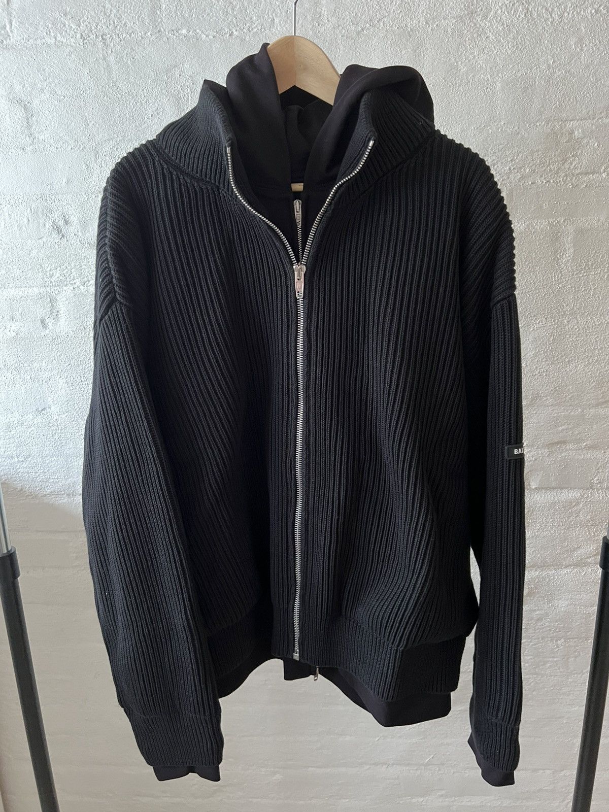 Balenciaga Balenciaga layered unity zip up hoodie Size US L / EU 52-54 / 3 - 2 Thumbnail