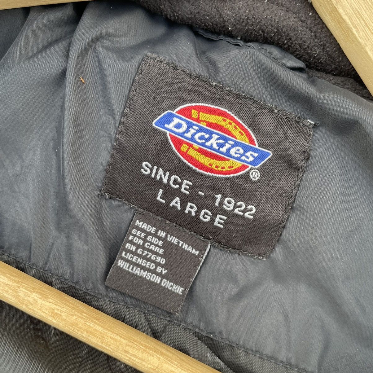Dickies Dickies Black Puffer Jacket with Embroidery Logo Size US L / EU 52-54 / 3 - 11 Thumbnail