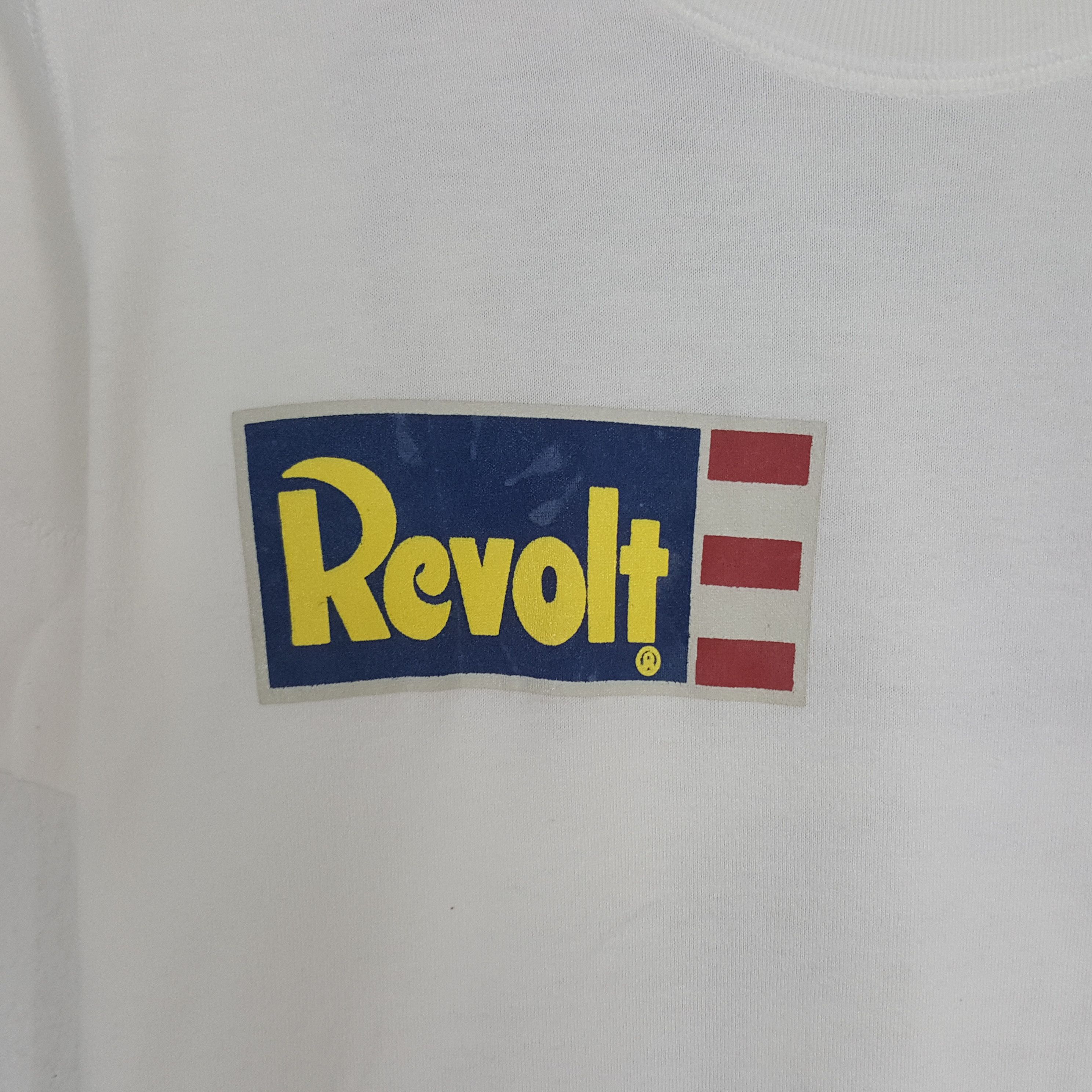 Hysteric Glamour × Japanese Brand × Vintage Vintage Hysteric Glamour Revolt Custom Art Logo Tshirt Size US XS / EU 42 / 0 - 4 Thumbnail