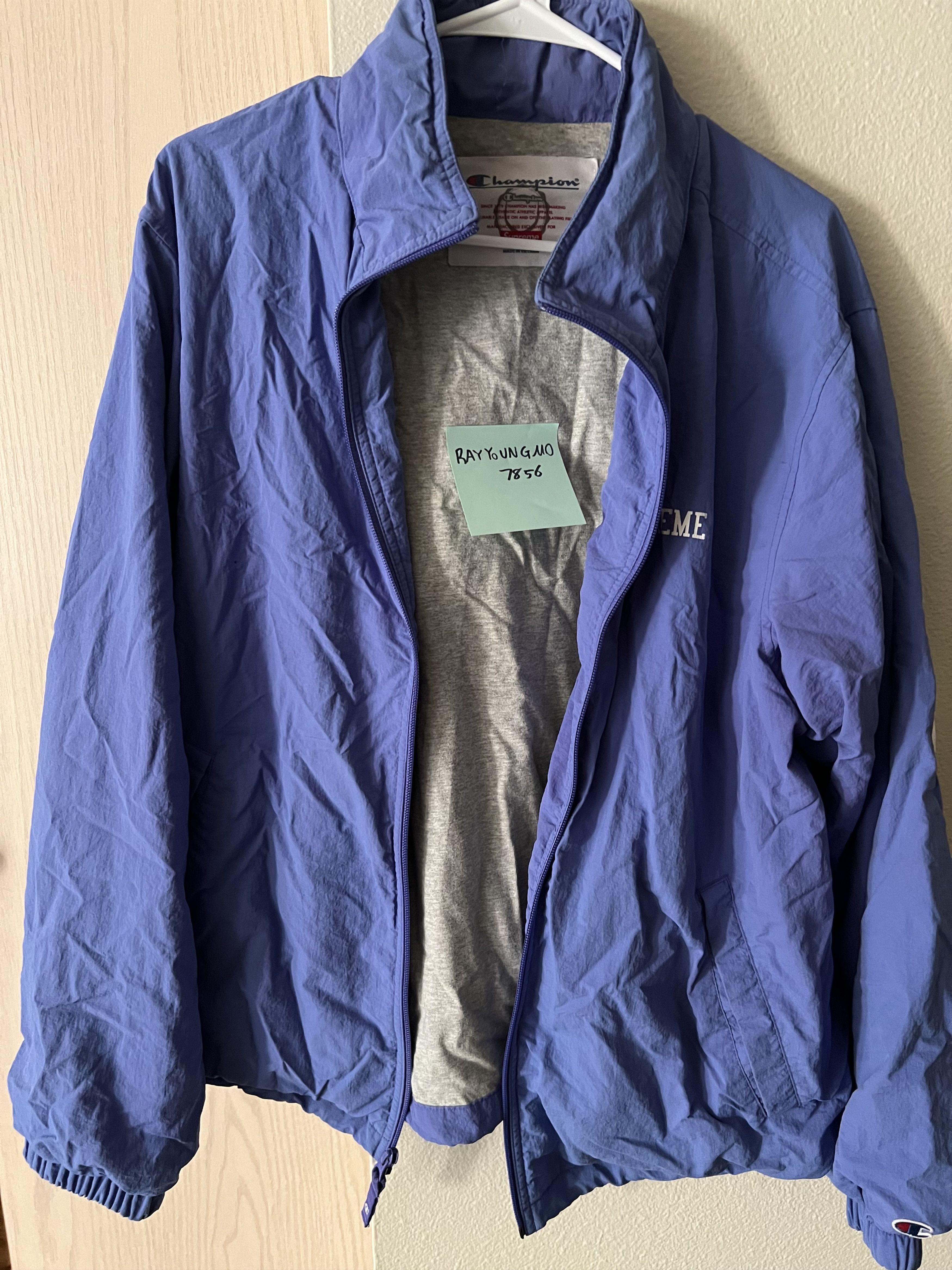Champion × Supreme SS18 Supreme X Champion Track Jacket Size US L / EU 52-54 / 3 - 1 Thumbnail