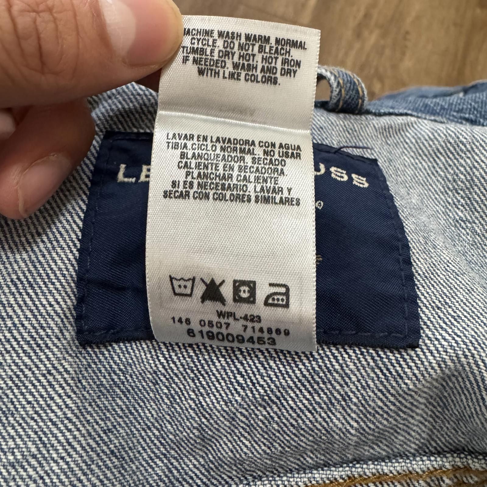 Levi's Vintage Y2K Levi’s Signature Denim Trucker Jacket Size US XXL / EU 58 / 5 - 9 Thumbnail