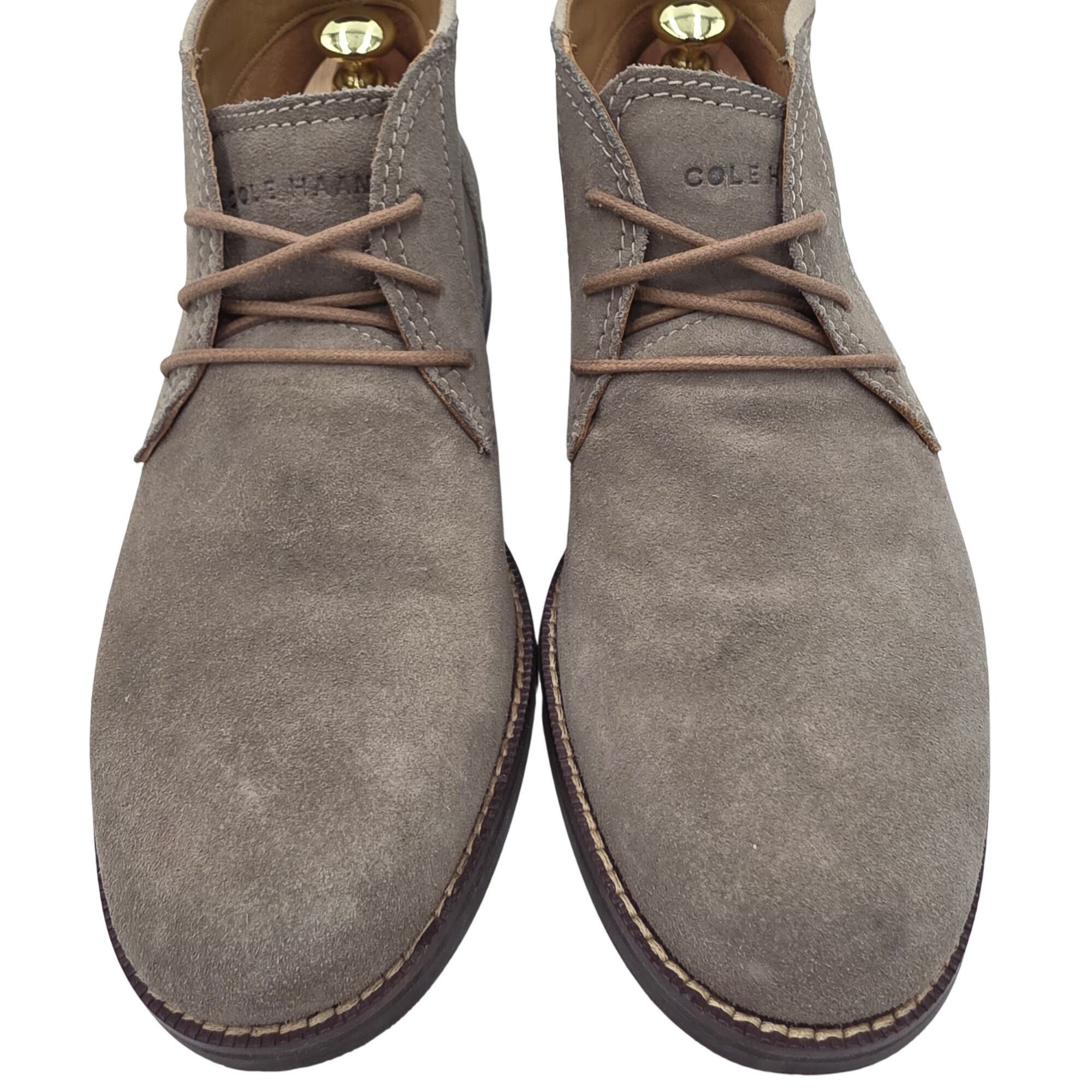 Cole Haan Cole Haan Ogden Stitch Suede Chukka Boots Tan Dress Casual 9 Size US 9 / EU 42 - 8 Thumbnail