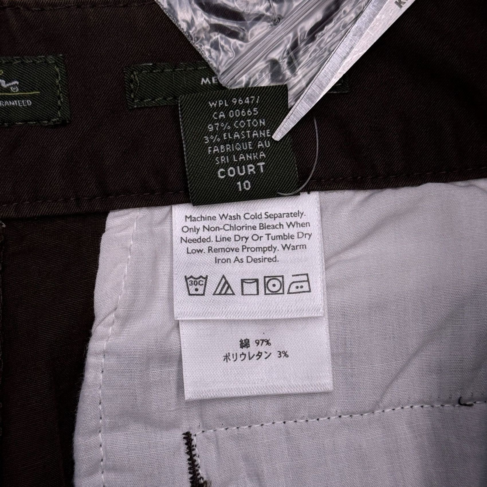 Eddie Bauer Eddie Bauer Mercer Fit Pants Womens 10 Short Mid Rise Stretch Brown Chino Casual Travel Regular Straight City 30 Inseam Mens? Girls? Size 32" / US 10 / IT 46 - 6 Thumbnail