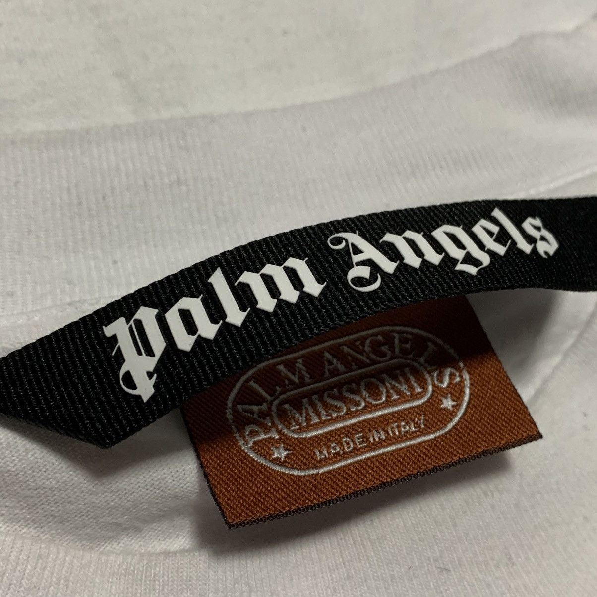 Palm Angels Palm Angels Medium Missoni Bear White Tee Size US M / EU 48-50 / 2 - 7 Thumbnail