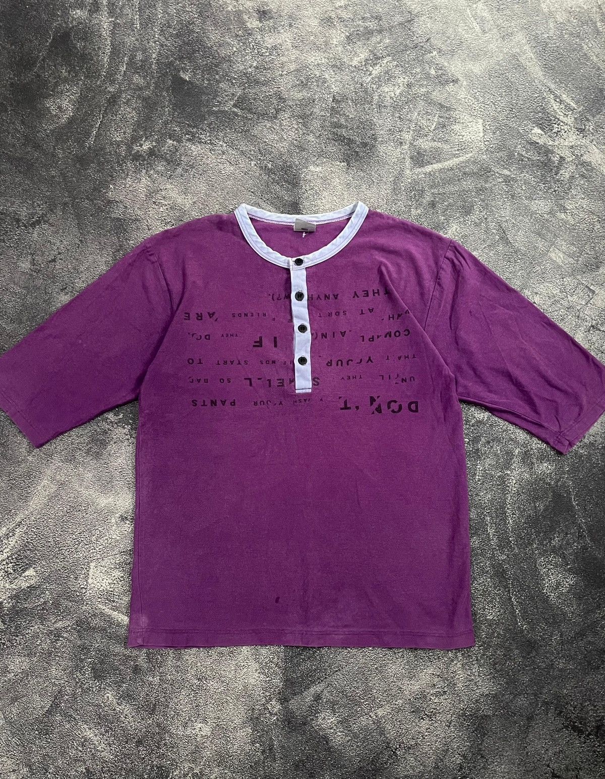 PPFM PPFM Poem Word T Shirt Size US M / EU 48-50 / 2 - 1 Thumbnail
