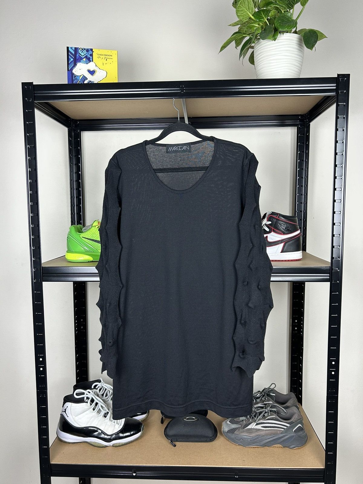 Other Marccain opium slim cropped long sleeve rick style Size US S / EU 44-46 / 1 - 1 Thumbnail