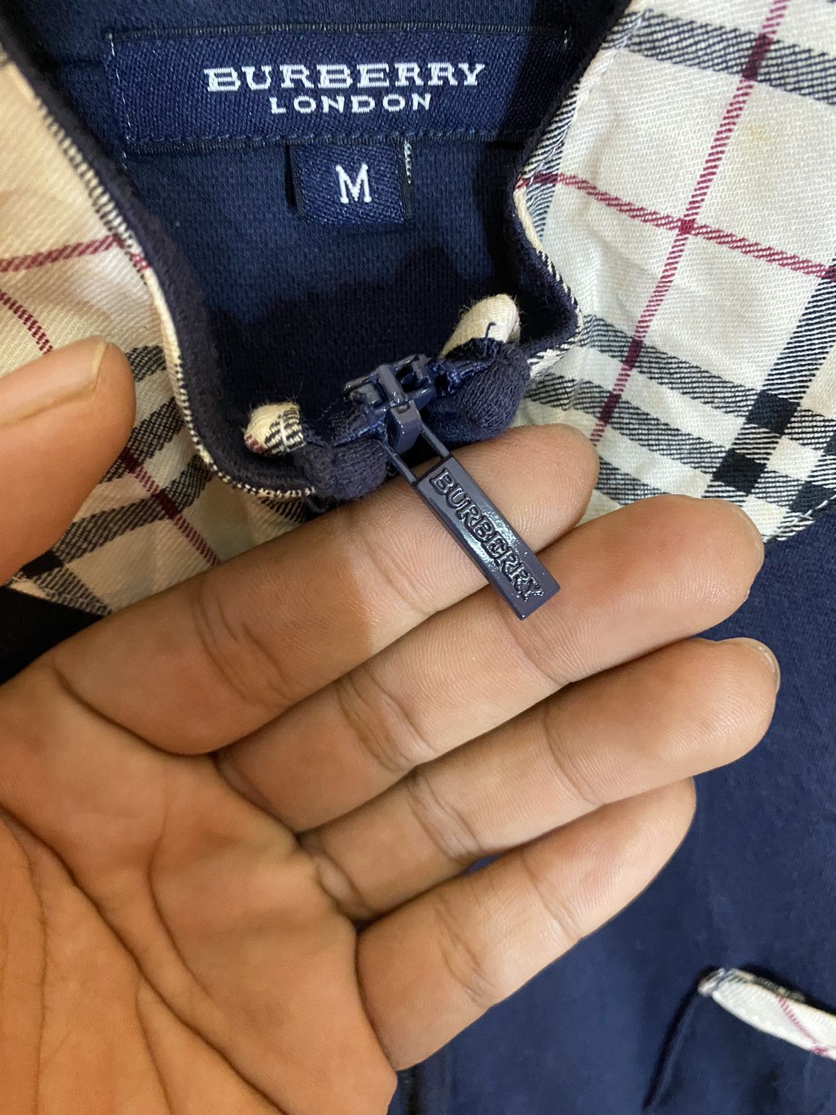 Burberry ‼️VINTAGE BURBERRY SWEATER NOVA CHECK‼️ Size M / US 6-8 / IT 42-44 - 6 Thumbnail