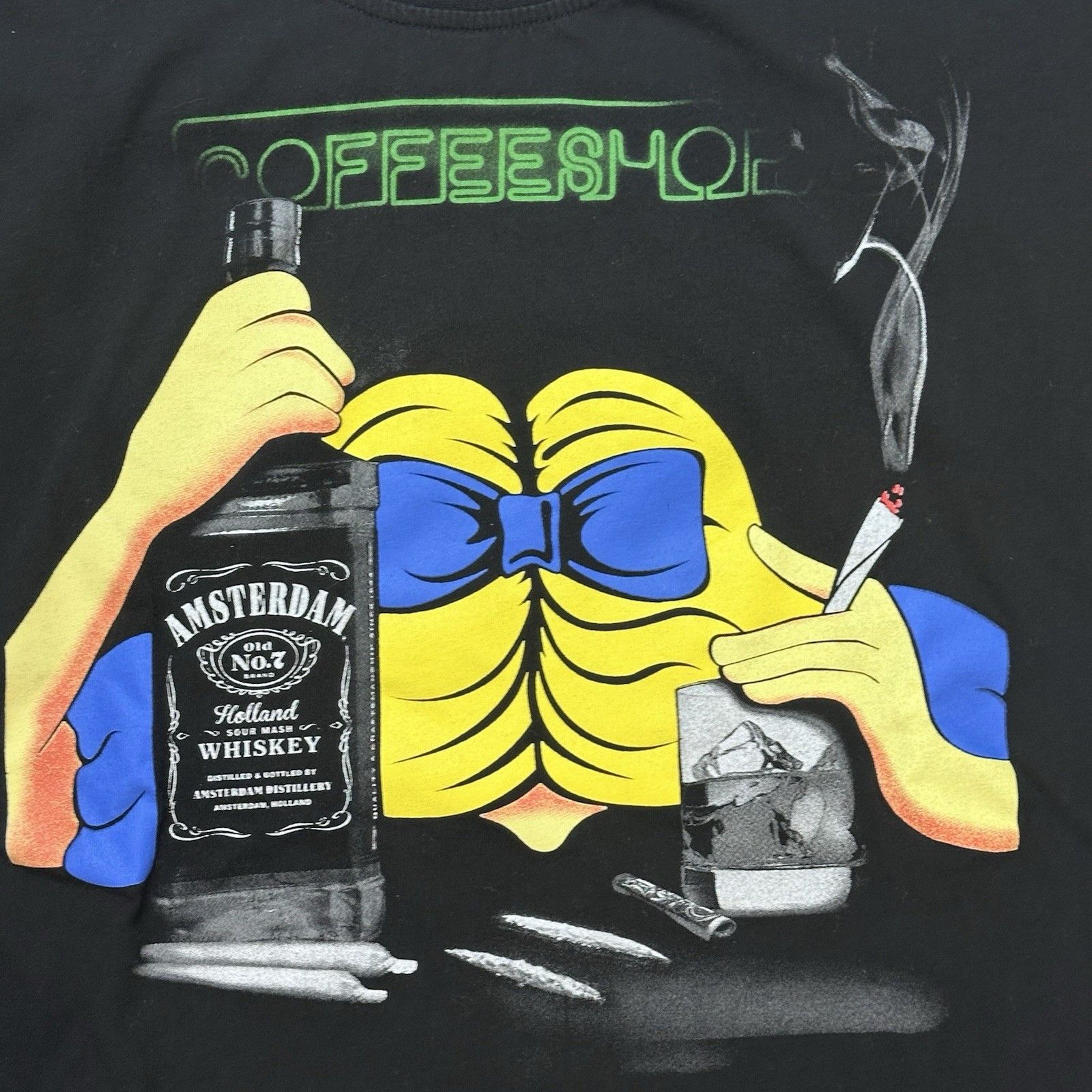 Vintage Vintage Y2K Alice in Amsterdam Women's Large T-Shirt RARE Size L / US 10 / IT 46 - 7 Thumbnail