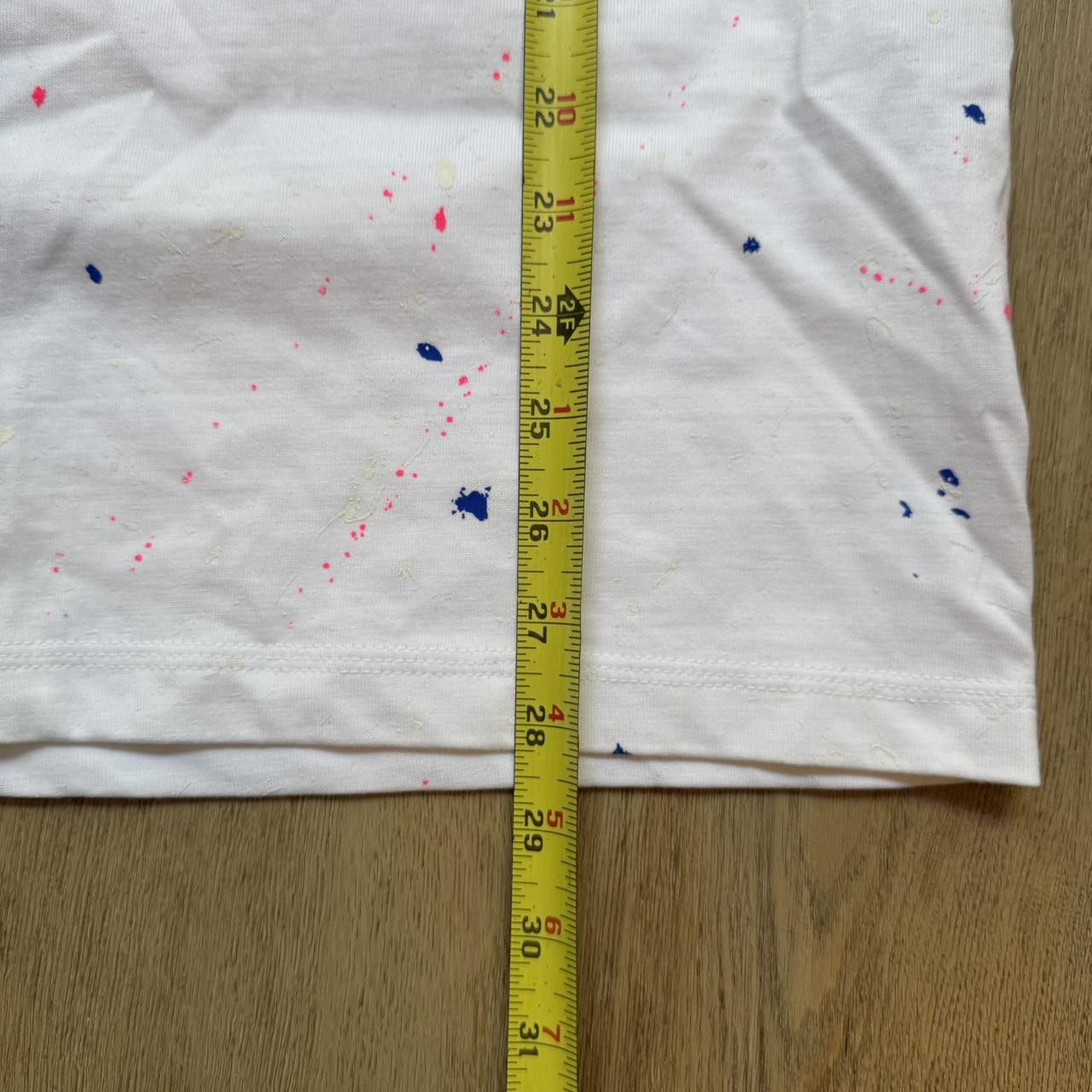 Ader Error ADER ERROR SS20 Paint Detail White T-Shirt NWOT Size US M / EU 48-50 / 2 - 7 Thumbnail