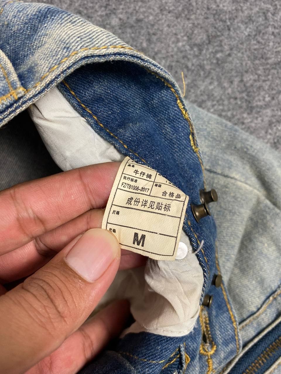 Japanese Brand vintage japanese brand bootcut flare denim nice design Size US 29 - 12 Thumbnail