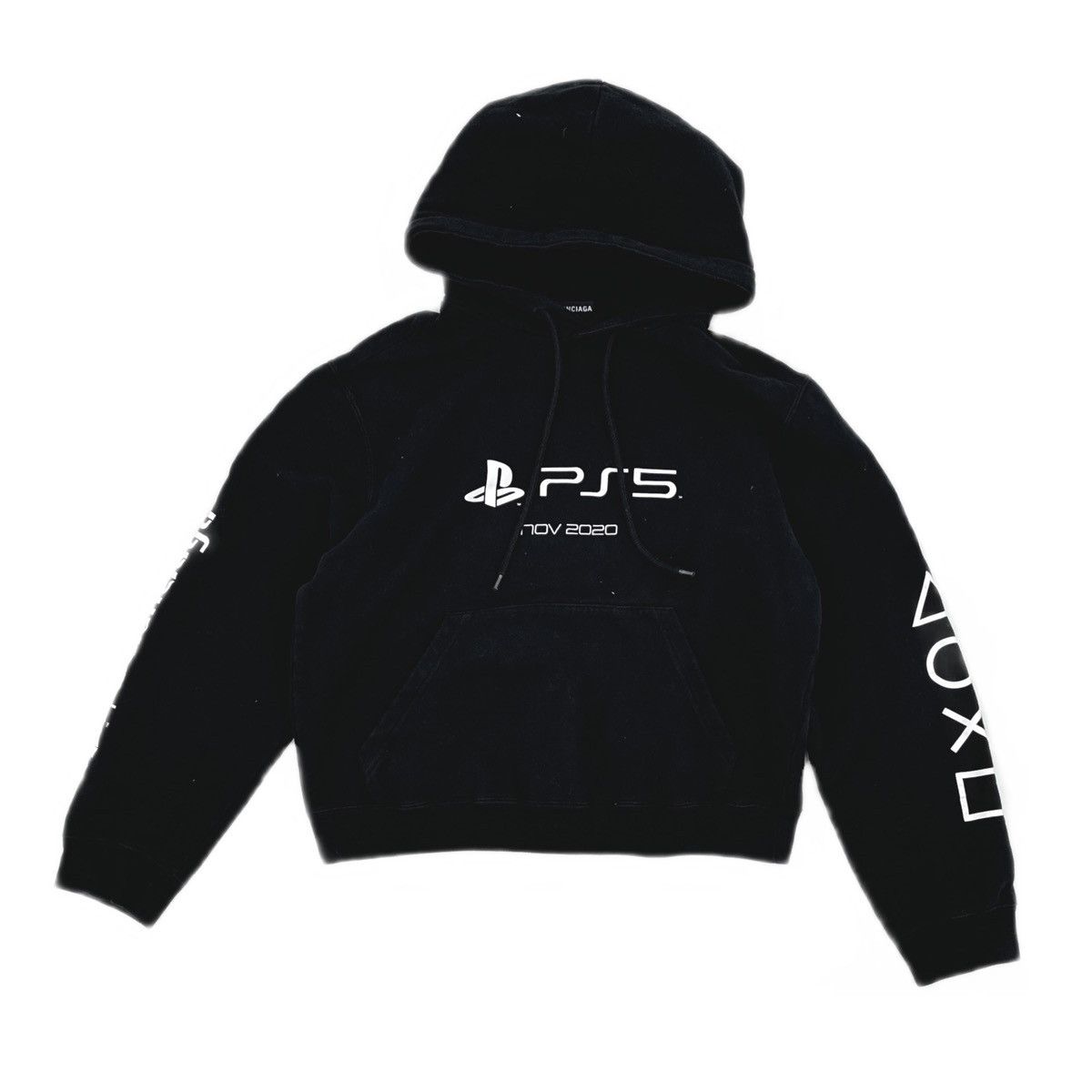 Balenciaga × Playstation Balenciaga x PlayStation 5 cotton hoodie Size L / US 10 / IT 46 - 1 Thumbnail