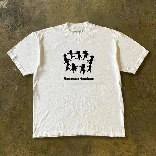 VIBE Komuro x Kumi Washed retro street trend boy print t-shirt Size US M / EU 48-50 / 2 - 5 Thumbnail