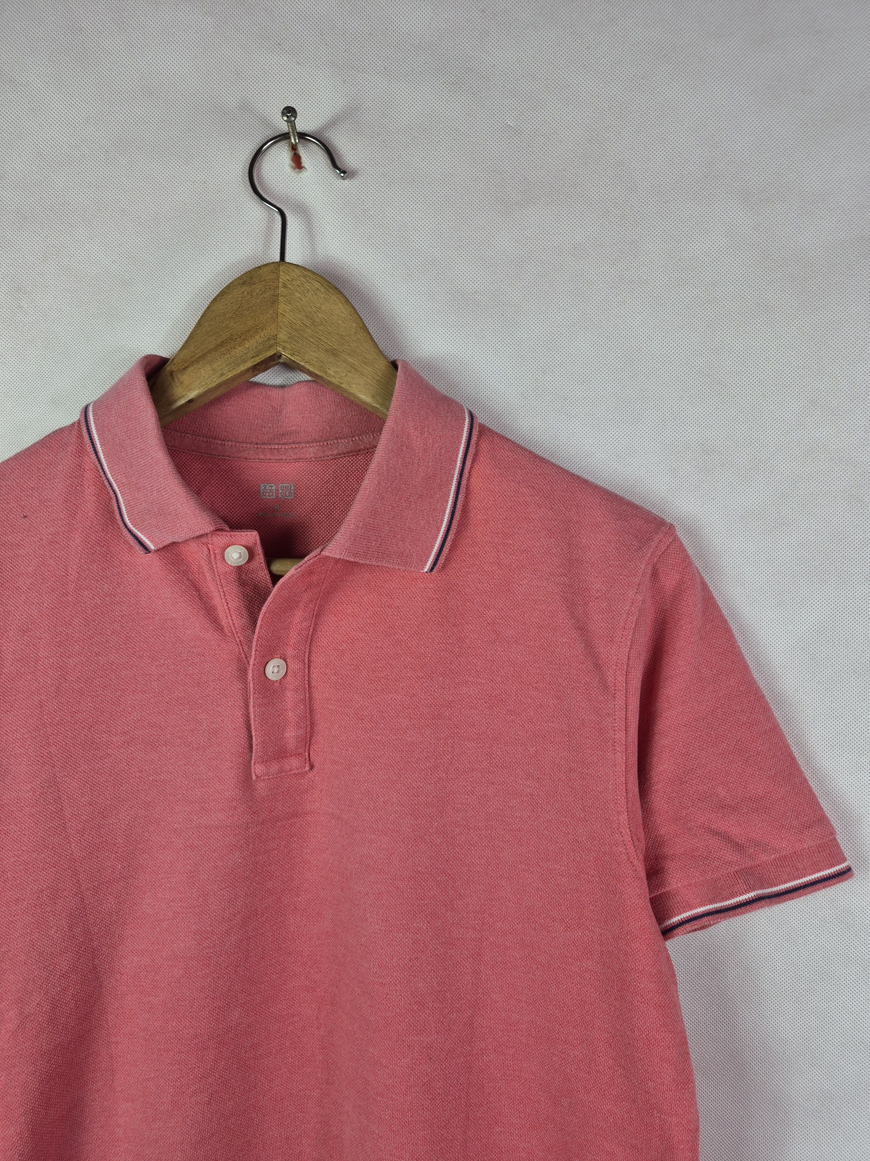 Japanese Brand 🔥 Uniqlo Twin Tipped Polo Tee Casual Collar Size US M / EU 48-50 / 2 - 2 Thumbnail