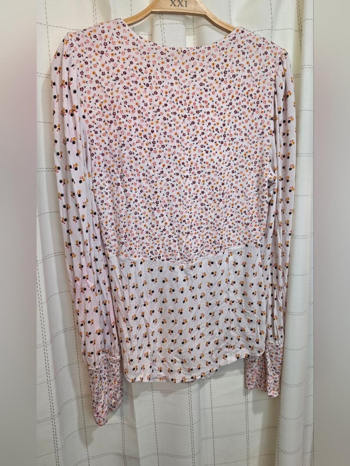 Free People Free People Floral Button Down Size L / US 10 / IT 46 - 9 Thumbnail
