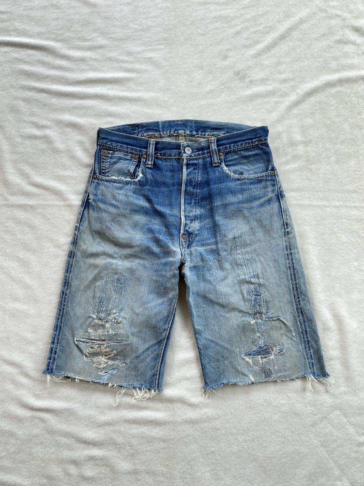 Warehouse & Co. Japanese WAREHOUSE Distressed Size US 30 / EU 46 - 1 Thumbnail