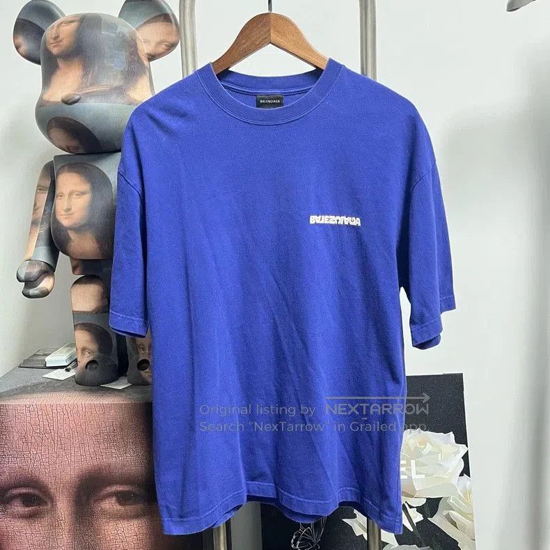 Balenciaga Balenciaga Embroidered Short Sleeve Tee. Size US XS / EU 42 / 0 - 1 Thumbnail