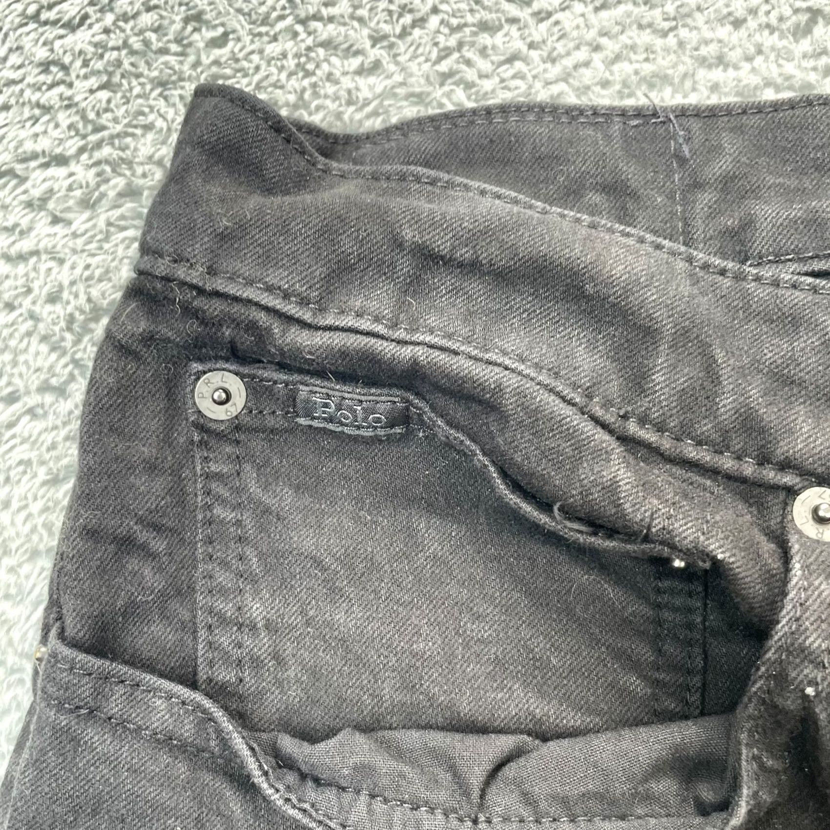 Polo Ralph Lauren VINTAGE Polo Ralph Lauren Jeans Mens 36x32 Denim Stretch Straight Leg Slim Fit Blue 5-Pocket Design Mens Size US M / EU 48-50 / 2 - 4 Thumbnail