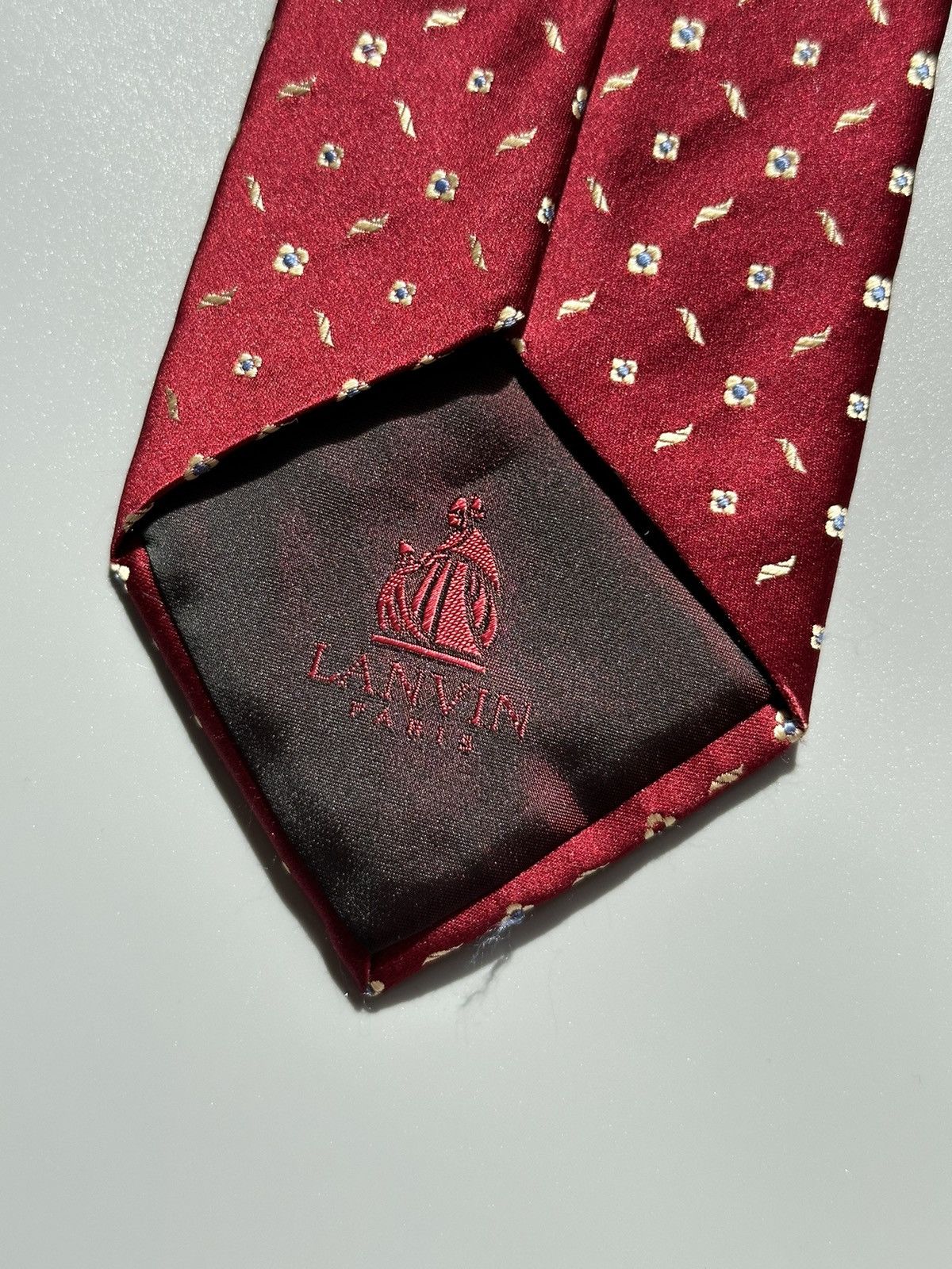 Lanvin Lanvin Tie Paris Necktie Size ONE SIZE - 6 Thumbnail