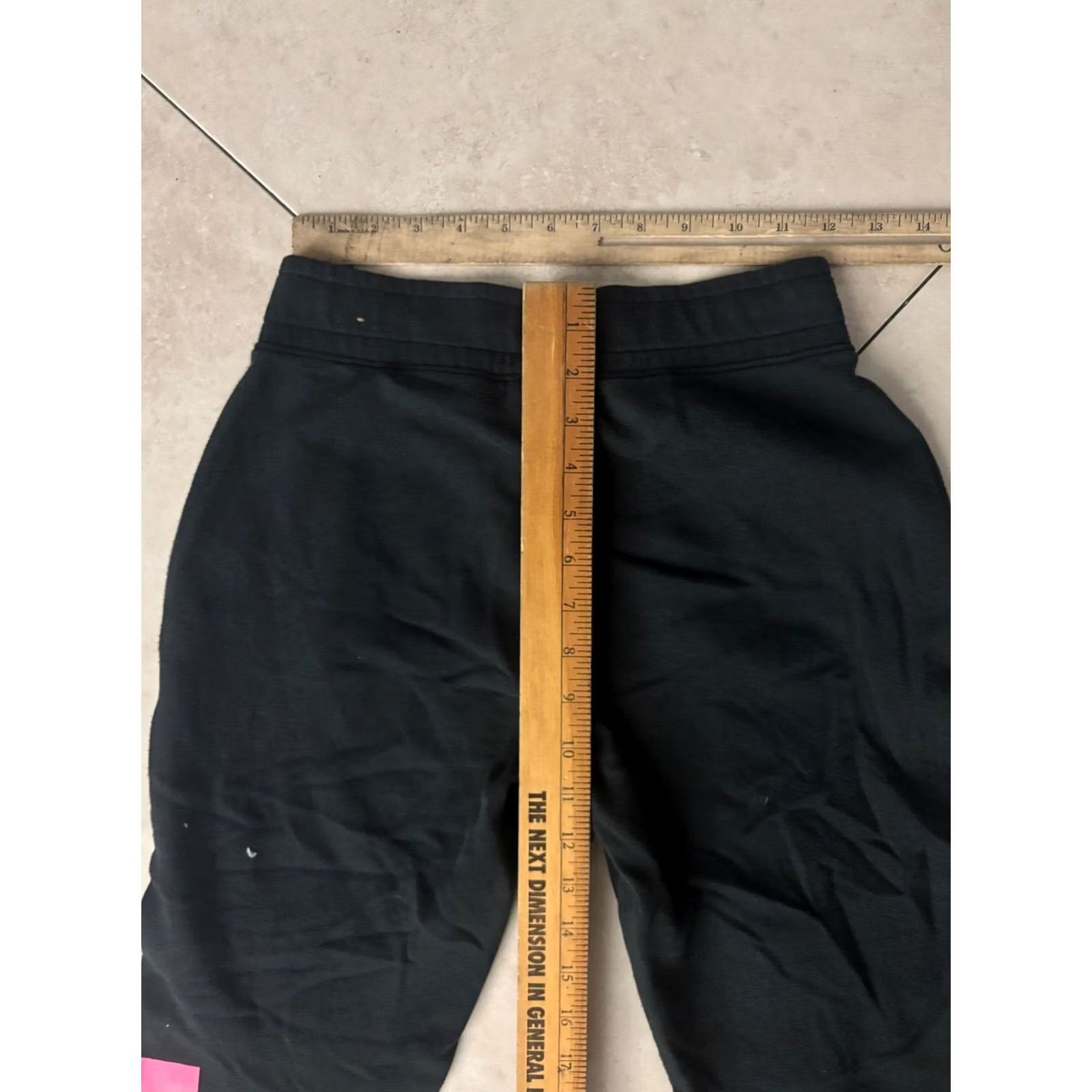 Victoria's Secret Victoria's Secret PINK Cuffed Love Sweatpants Women XS Black Pants 5986 Size 26" / US 2 / IT 38 - 6 Thumbnail