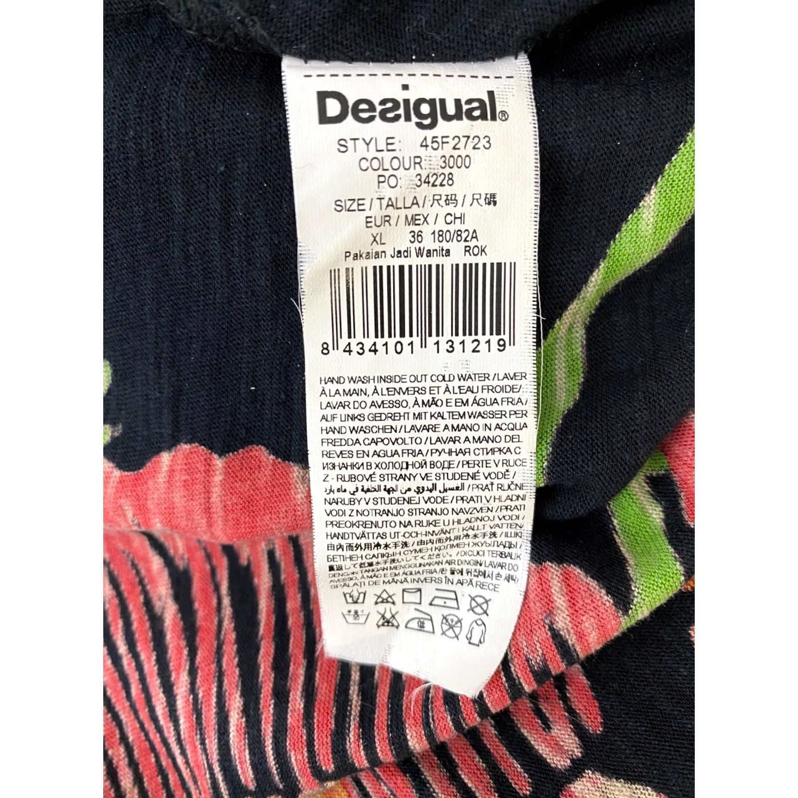 Desigual Desigual multicolored skirt womens Size XL Size 40" / US 18 - 4 Thumbnail