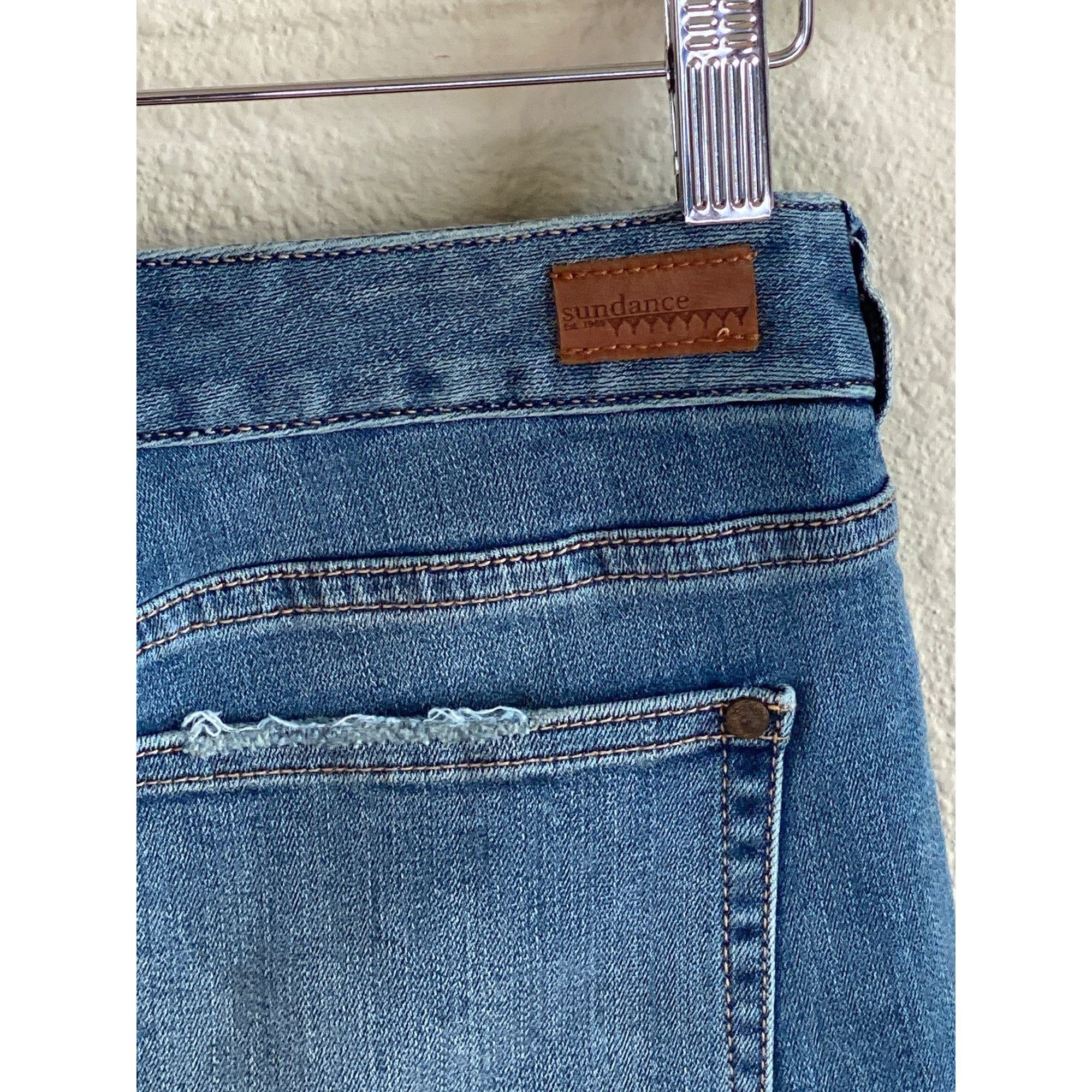Other Sundance Shorts 27 Embroidered Denim Bermuda Western Rockabi Size 27" / US 4 / IT 40 - 12 Thumbnail